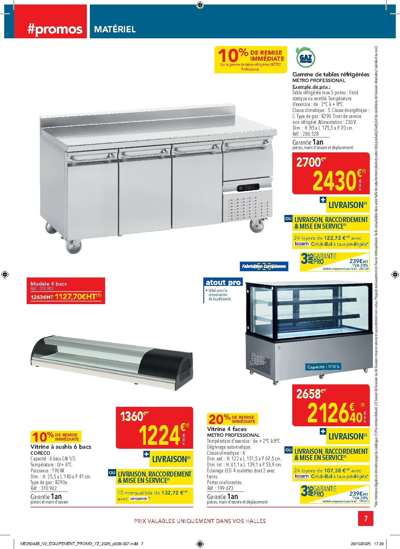 metro - Catalogue Metro - Sélection Promos Equipement valable du 27/11 au 31/12 - page: 7
