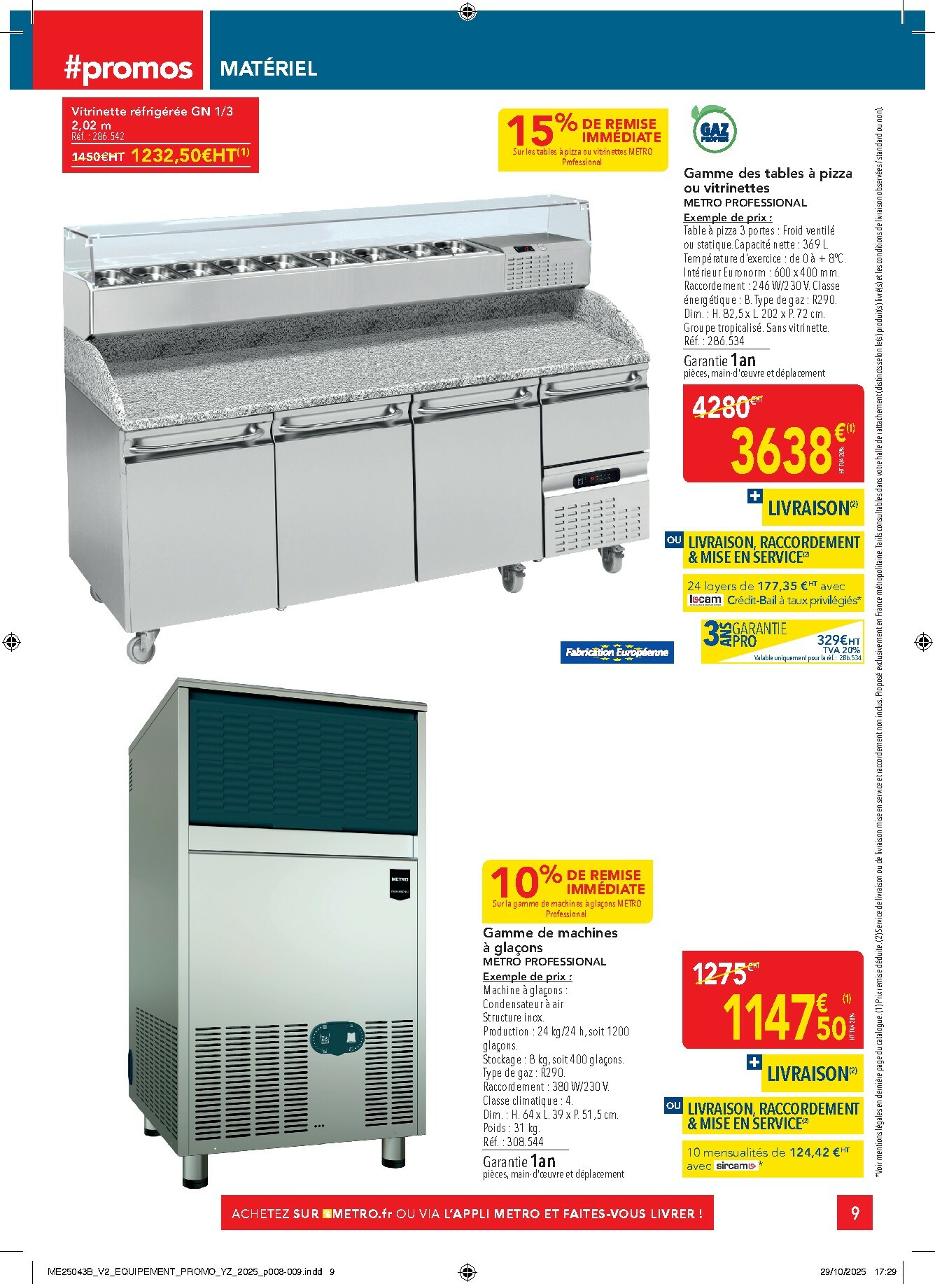 metro - Catalogue Metro - Sélection Promos Equipement valable du 27/11 au 31/12 - page: 9