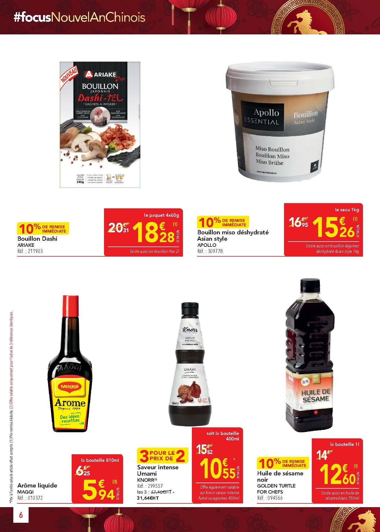 metro - Catalogue Metro - Sélection promos Restauration valable du 05/01 au 28/01 - page: 6