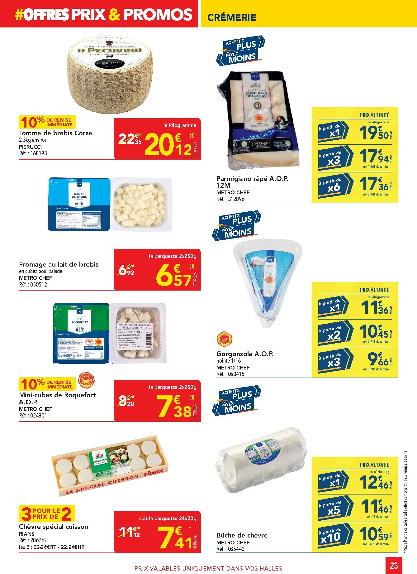 metro - Catalogue Metro - Sélection promos Restauration valable du 05/01 au 28/01 - page: 23