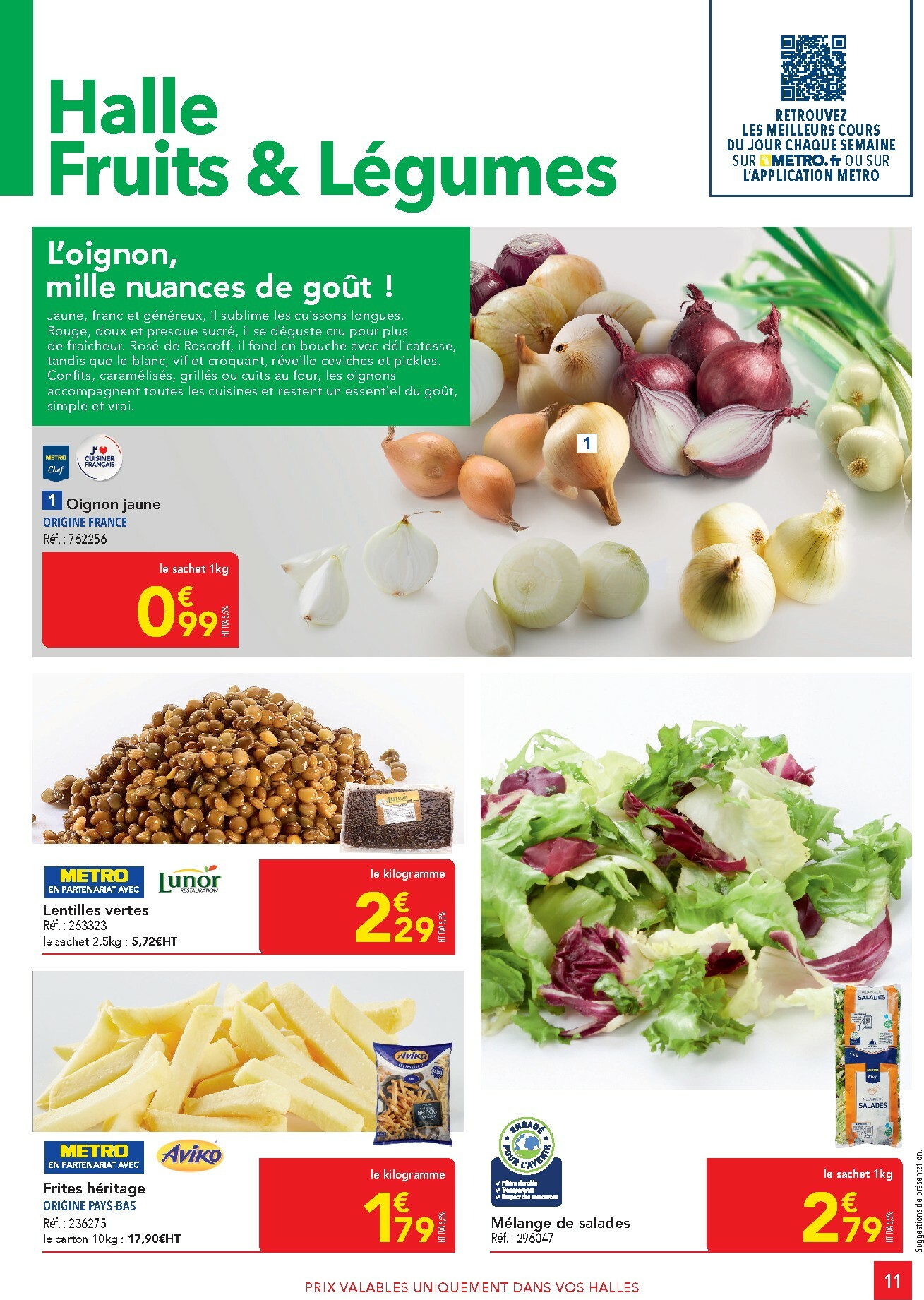 metro - Catalogue Metro - Sélection promos Restauration valable du 05/01 au 28/01 - page: 11