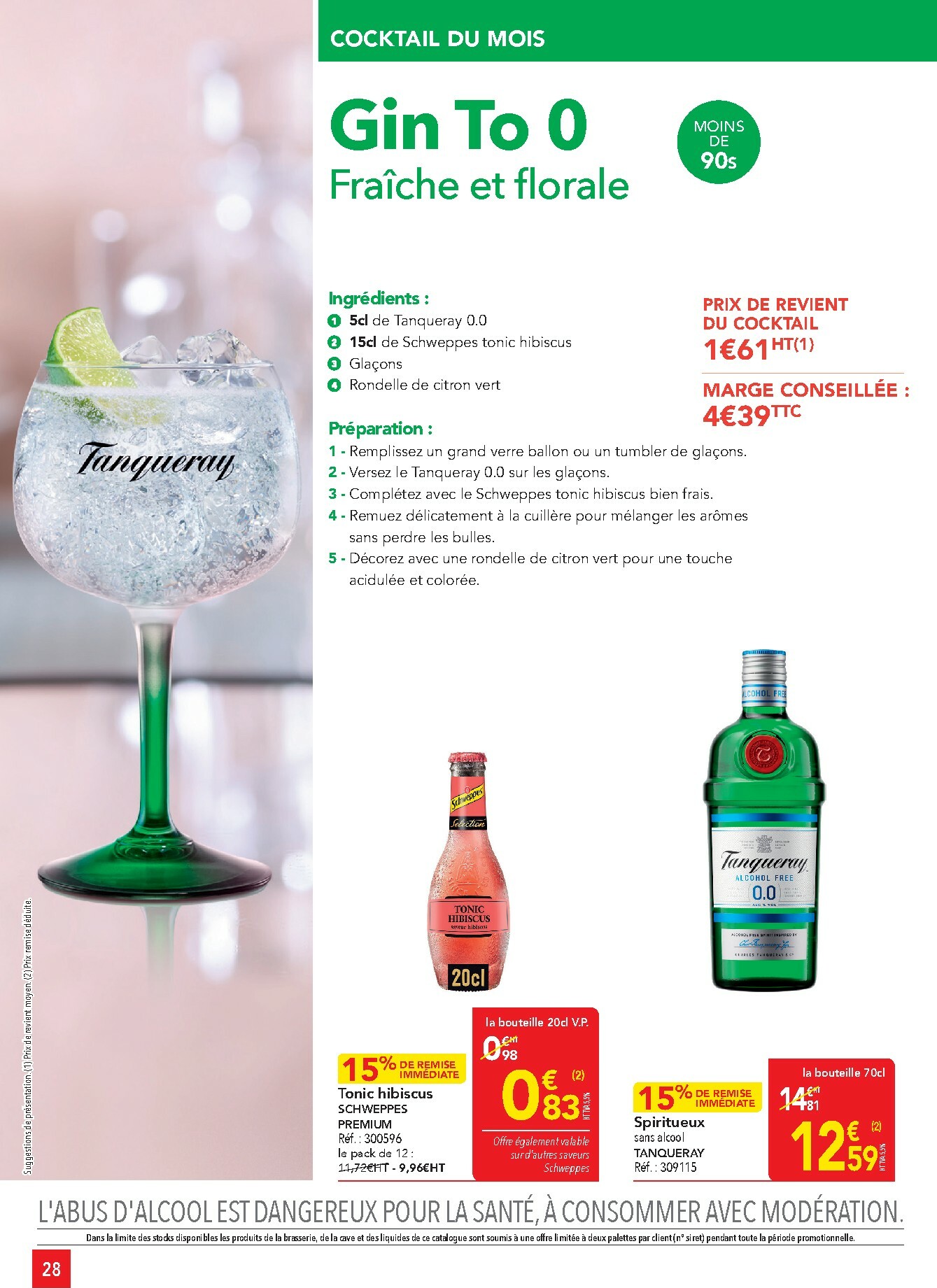 metro - Catalogue Metro - Sélection promos Restauration valable du 05/01 au 28/01 - page: 28