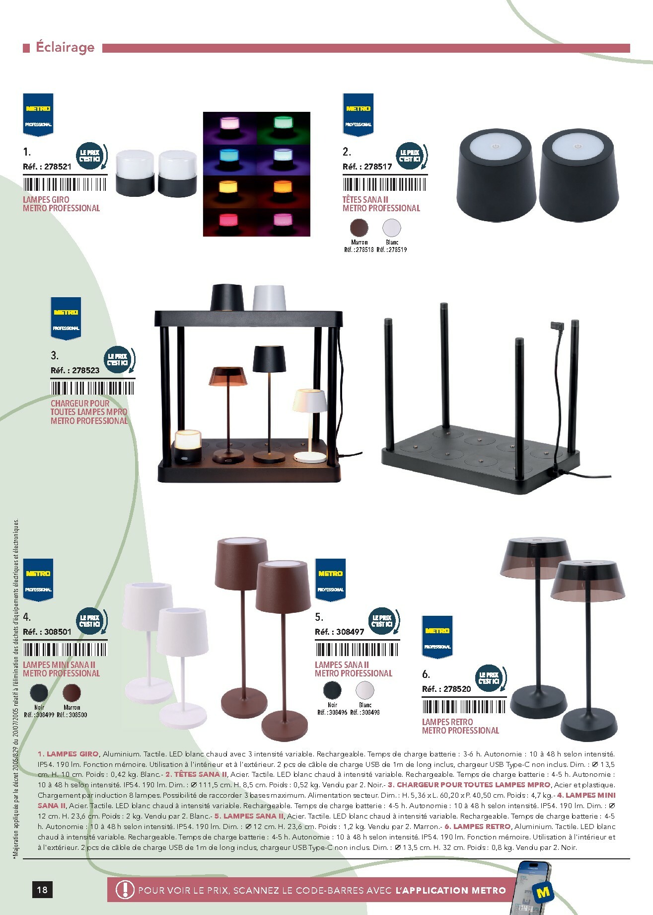 metro - Catalogue Metro - #Terrasse&salle valable du 28/01 au 31/12 - page: 18