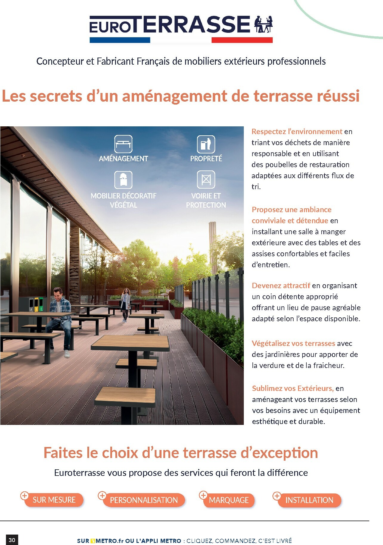 metro - Catalogue Metro - #Terrasse&salle valable du 28/01 au 31/12 - page: 30