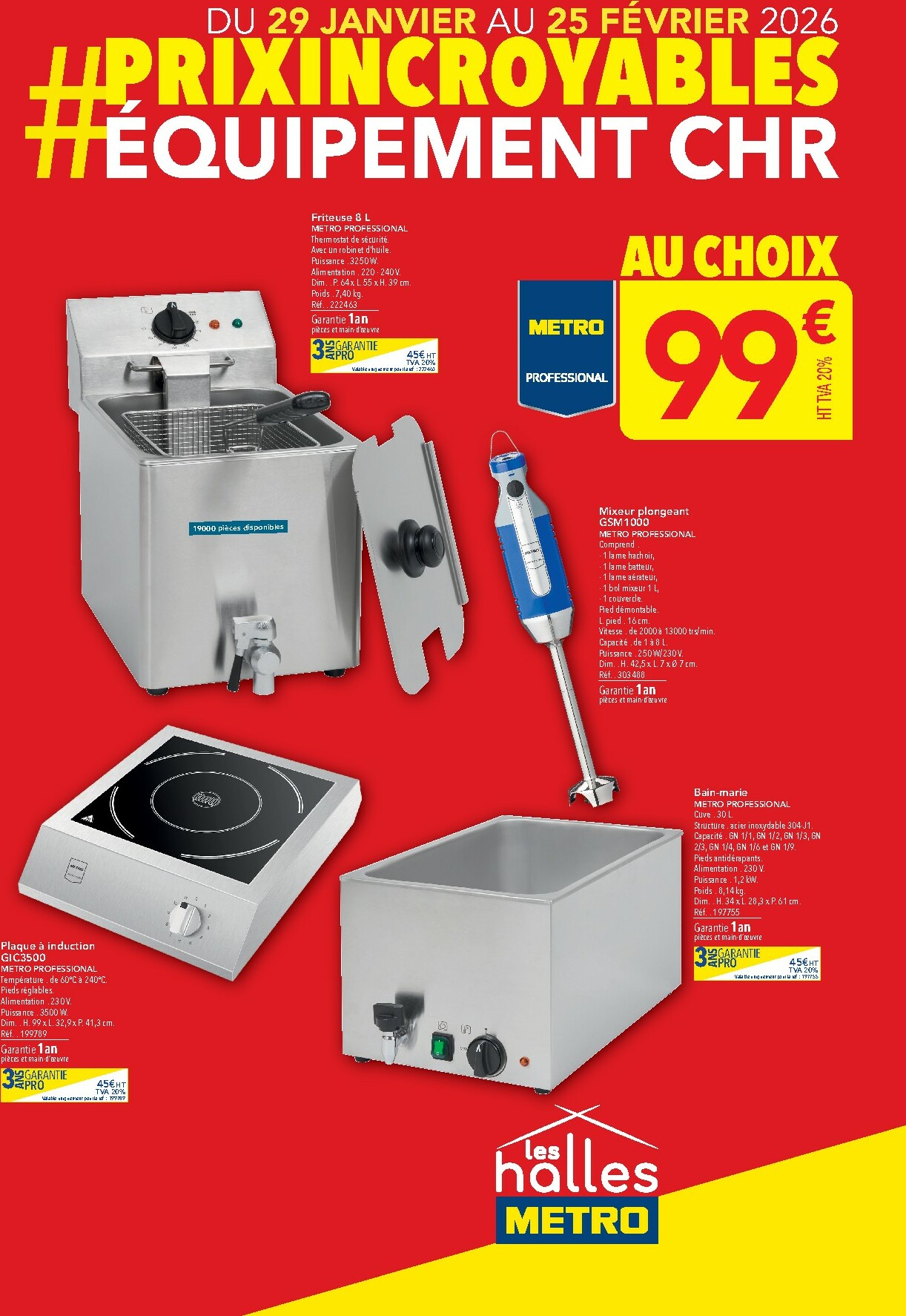 metro - Catalogue Metro - Equipement valable du 29/01 au 25/02