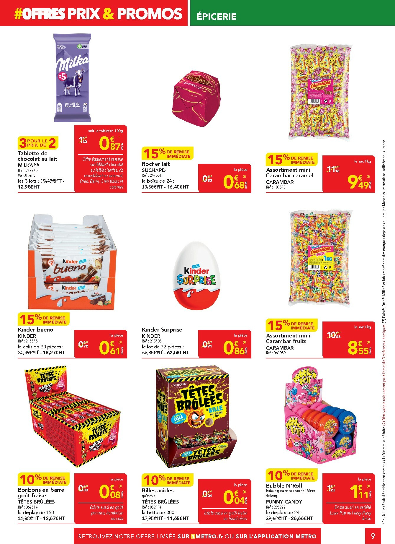 metro - Catalogue Metro - Offres Prix & Promos Revendeurs valable du 29/01 au 11/02 - page: 9