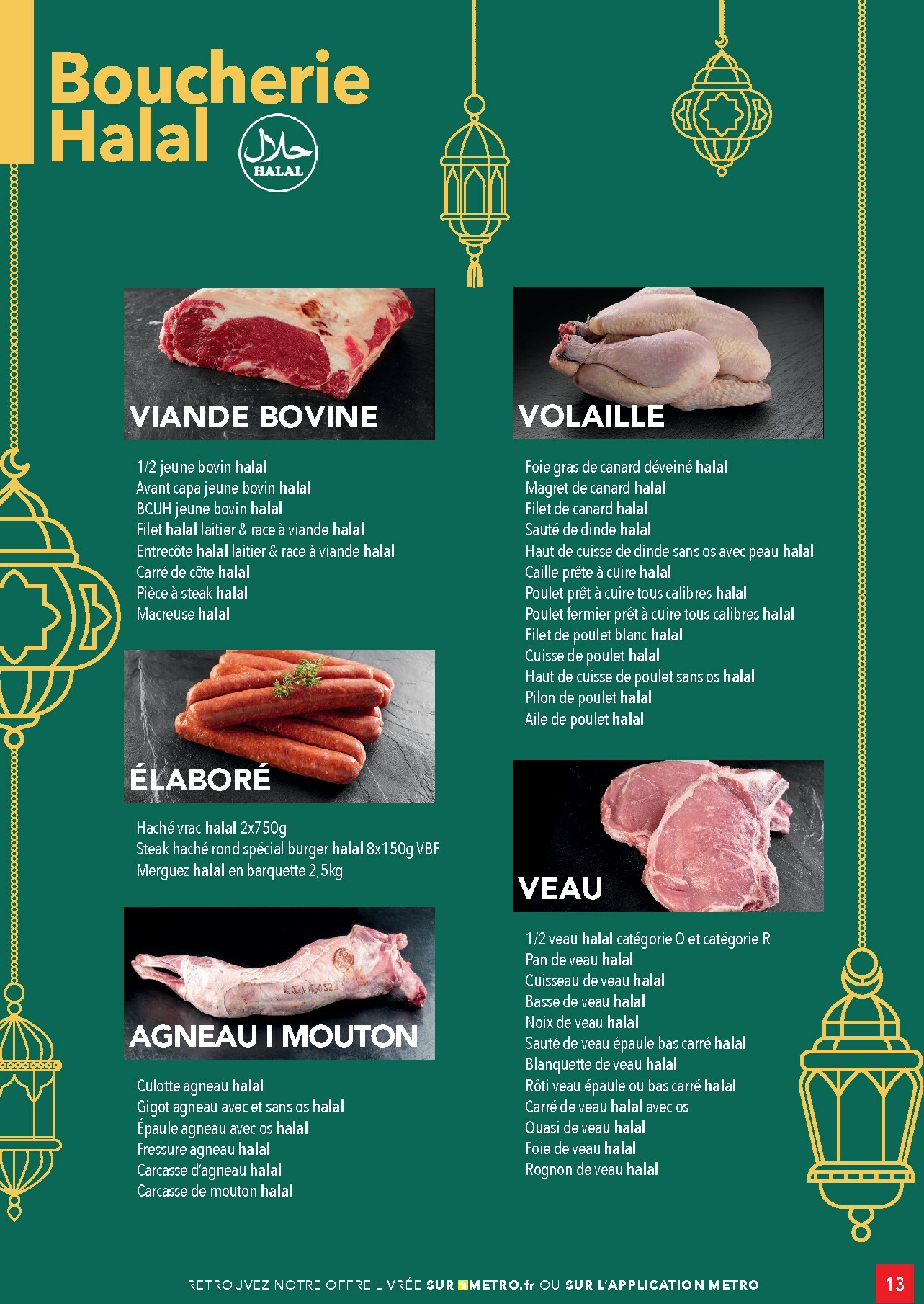 metro - Catalogue Metro - Ramadan valable du 29/01 au 25/03 - page: 13