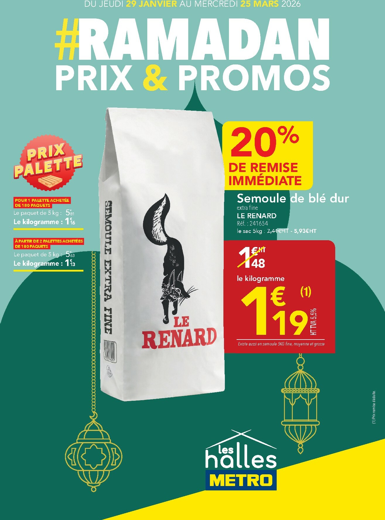 metro - Catalogue Metro - Ramadan valable du 29/01 au 25/03