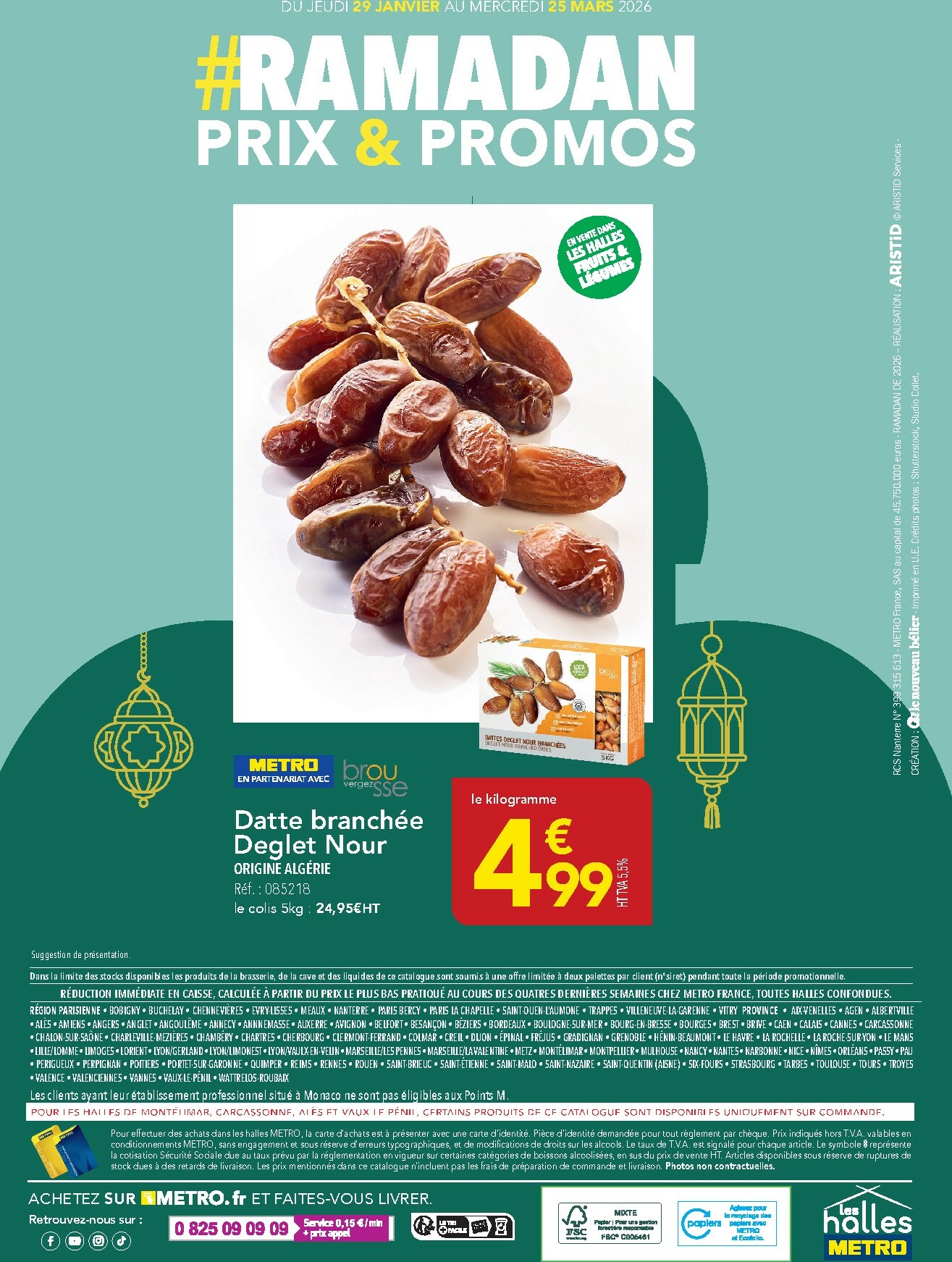 metro - Catalogue Metro - Ramadan valable du 29/01 au 25/03 - page: 24