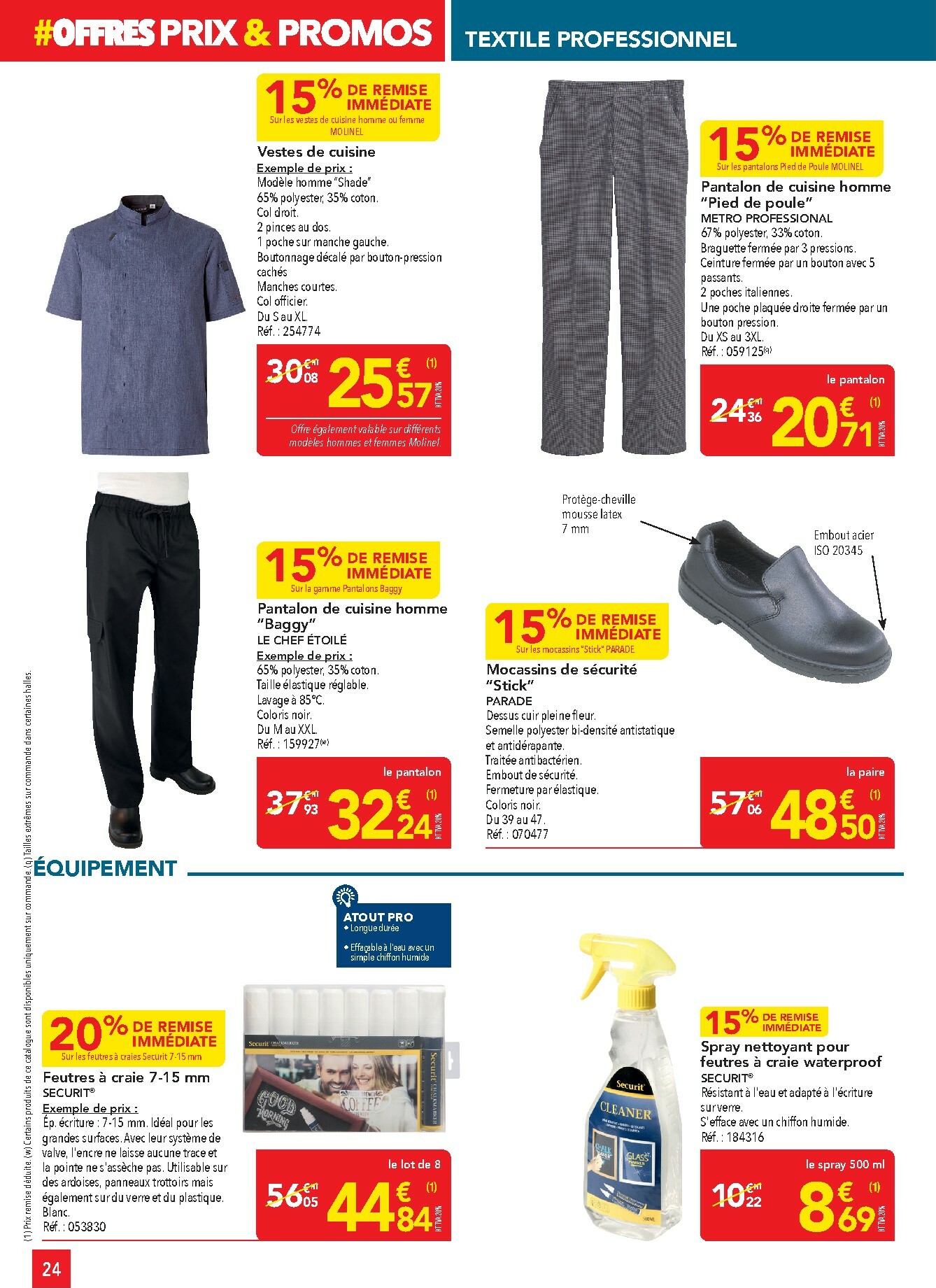 metro - Catalogue Metro - Offres Prix & Promos Equipement valable du 29/01 au 25/02 - page: 24