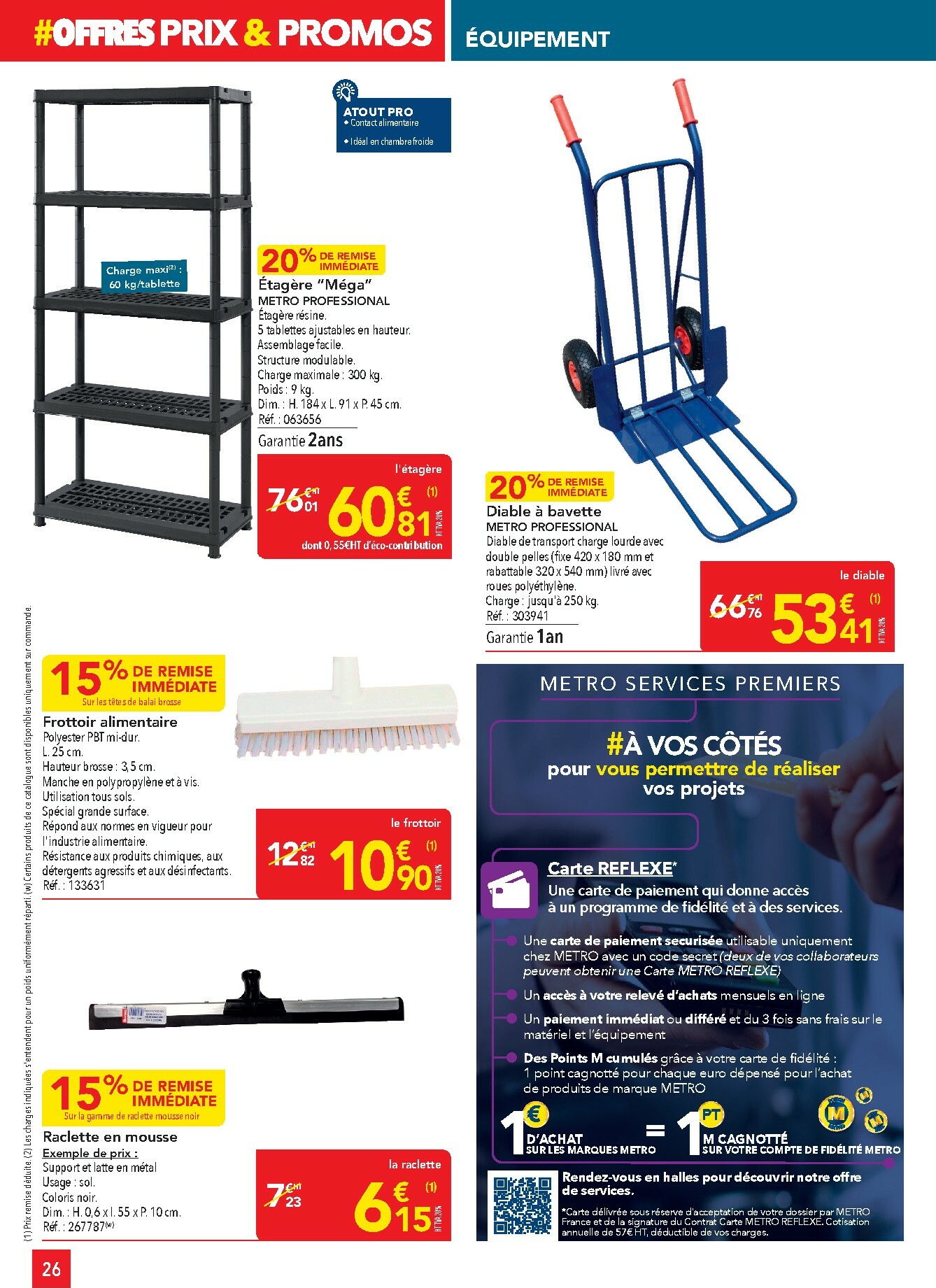 metro - Catalogue Metro - Offres Prix & Promos Equipement valable du 29/01 au 25/02 - page: 26