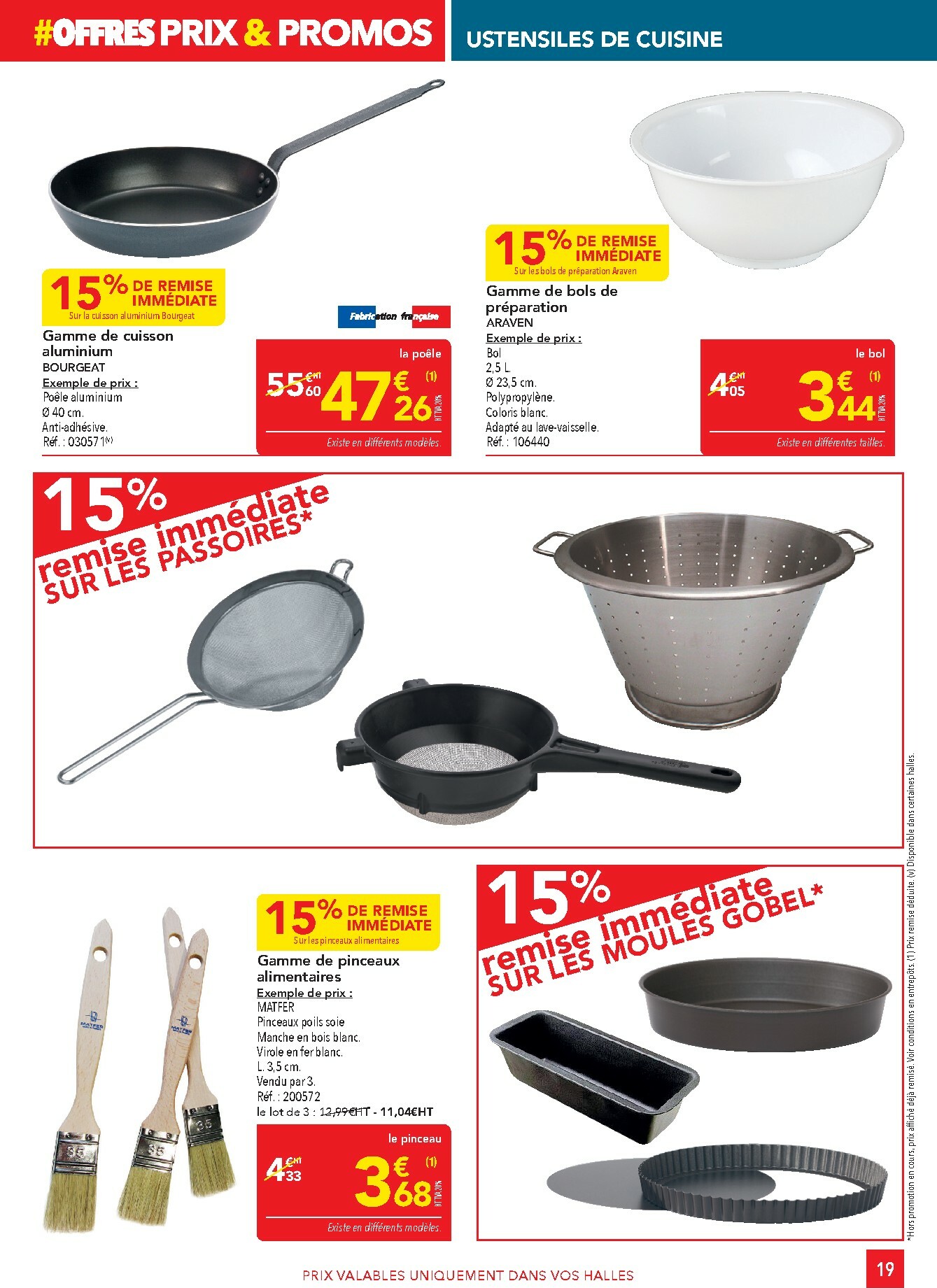 metro - Catalogue Metro - Offres Prix & Promos Equipement valable du 29/01 au 25/02 - page: 19