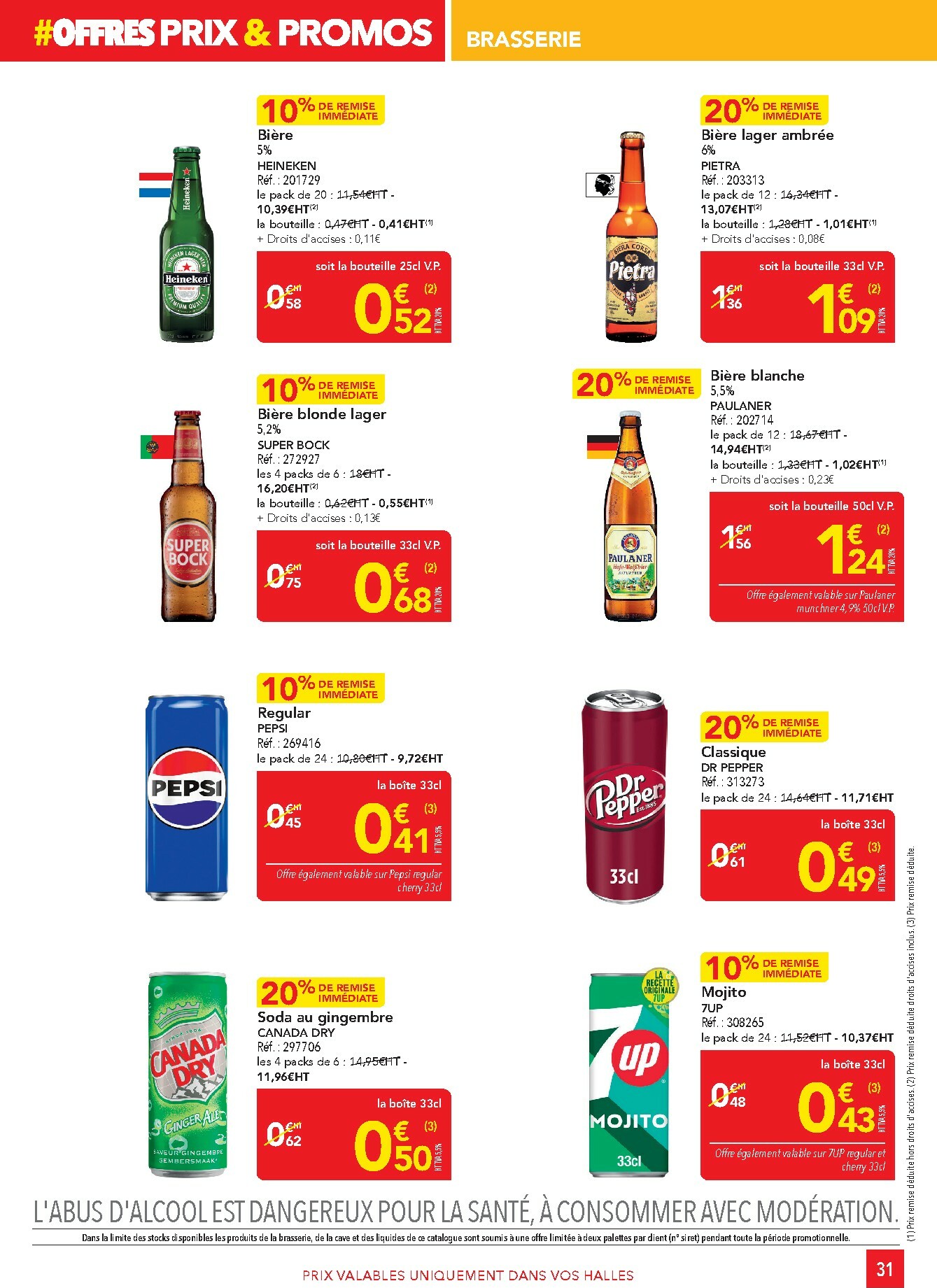 metro - Catalogue Metro - Offres Prix & Promos Restauration valable du 29/01 au 25/02 - page: 31