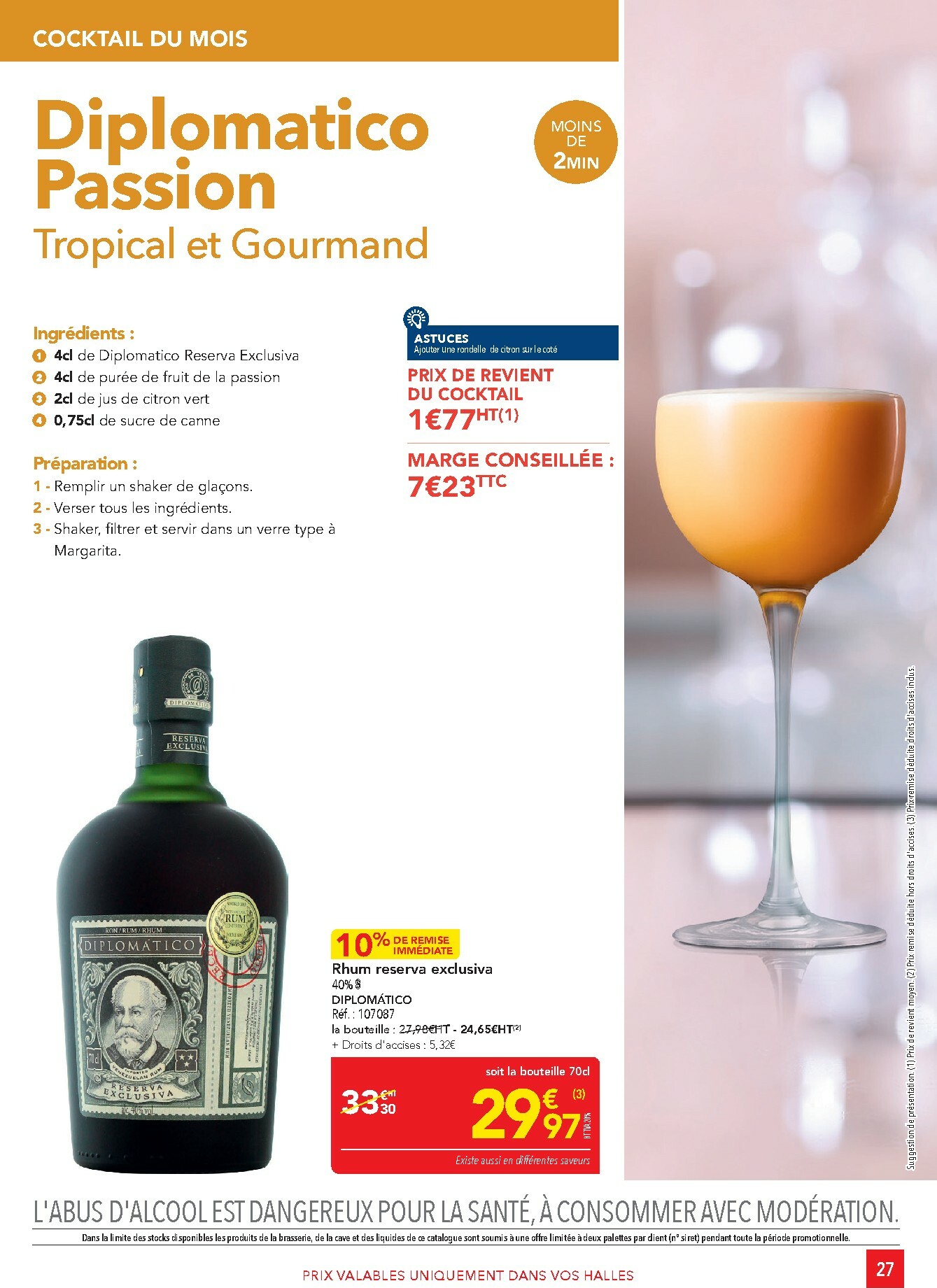 metro - Catalogue Metro - Offres Prix & Promos Restauration valable du 29/01 au 25/02 - page: 27