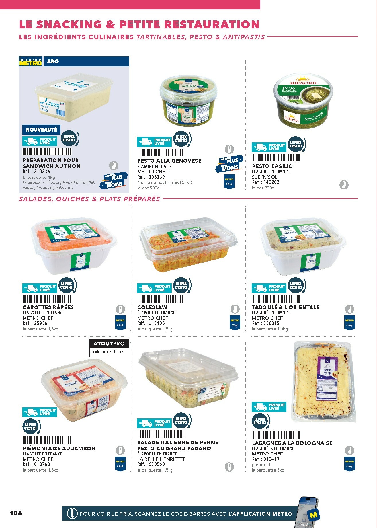 metro - Catalogue Metro - #Boulanger Pâtissiers valable du 07/02/2026 au 31/12/2026 - page: 104