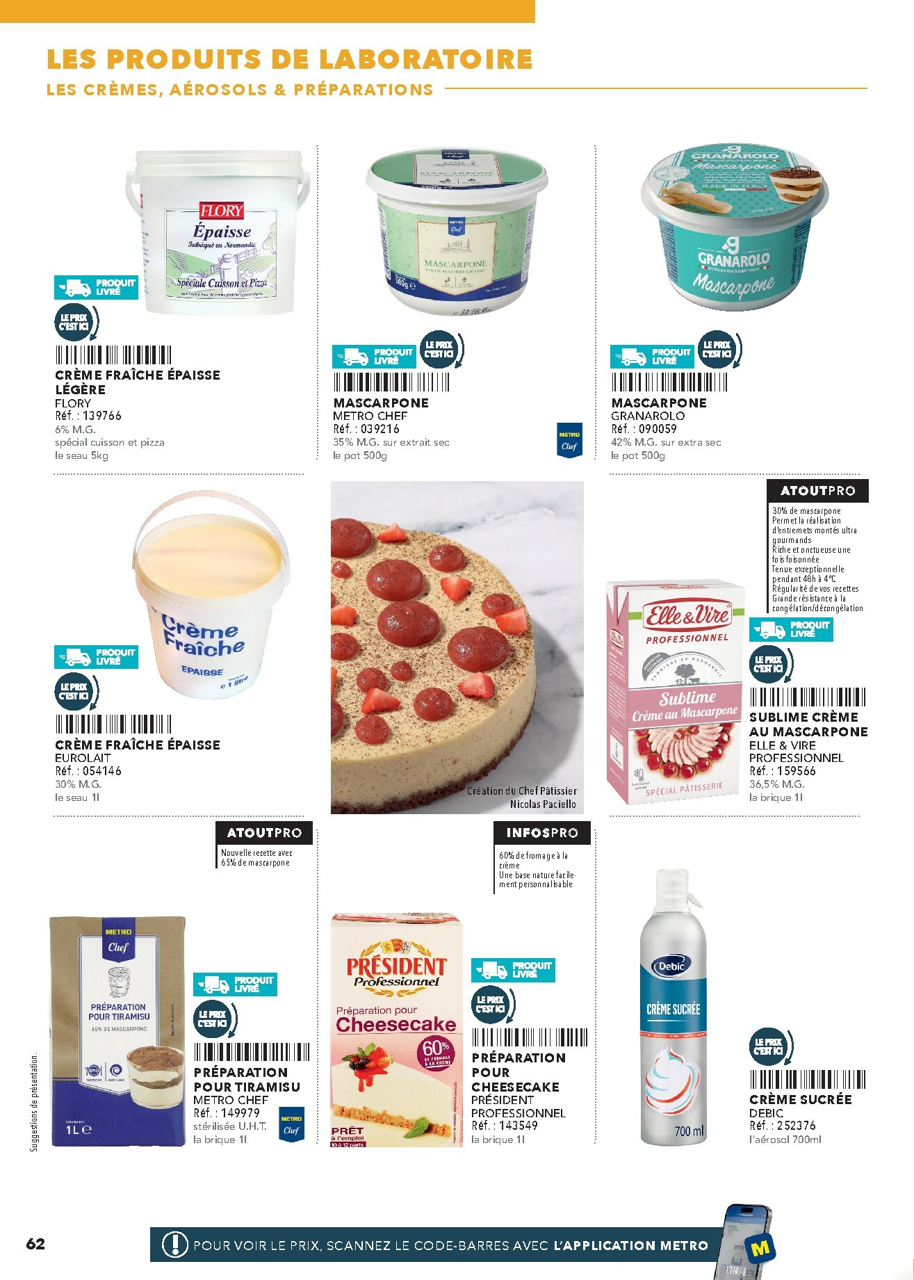 metro - Catalogue Metro - #Boulanger Pâtissiers valable du 07/02/2026 au 31/12/2026 - page: 62