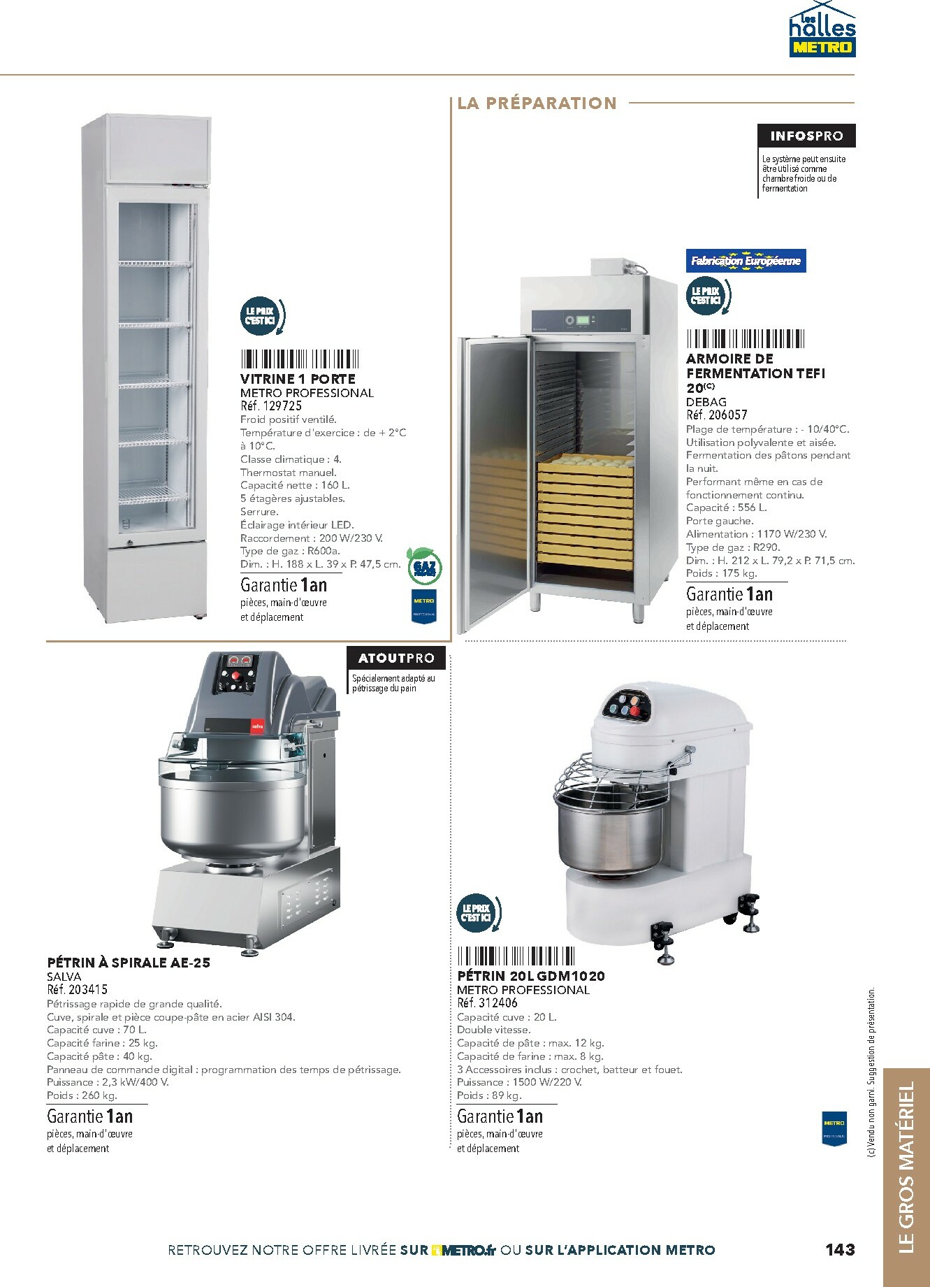 metro - Catalogue Metro - #Boulanger Pâtissiers valable du 07/02/2026 au 31/12/2026 - page: 143