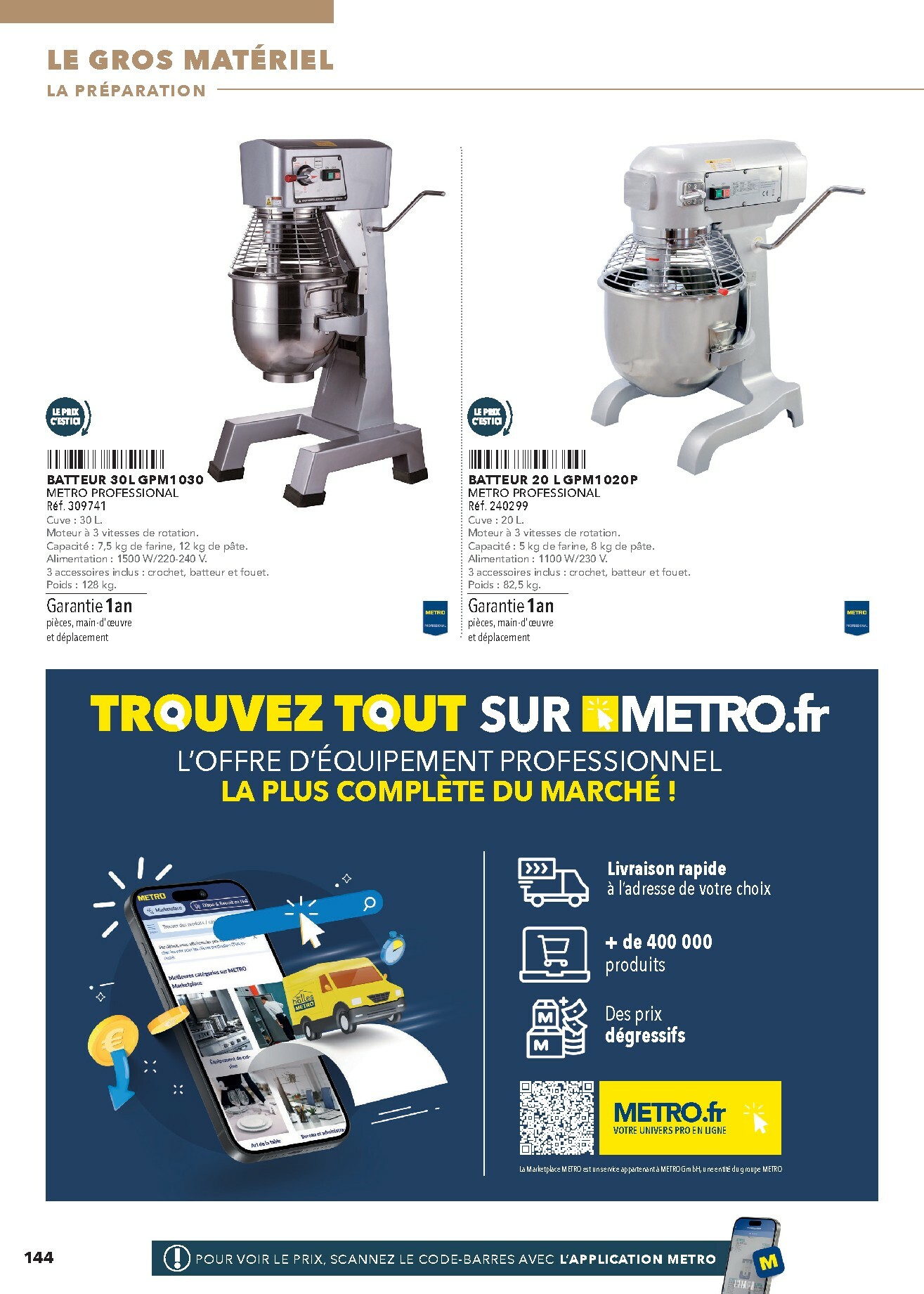 metro - Catalogue Metro - #Boulanger Pâtissiers valable du 07/02/2026 au 31/12/2026 - page: 144