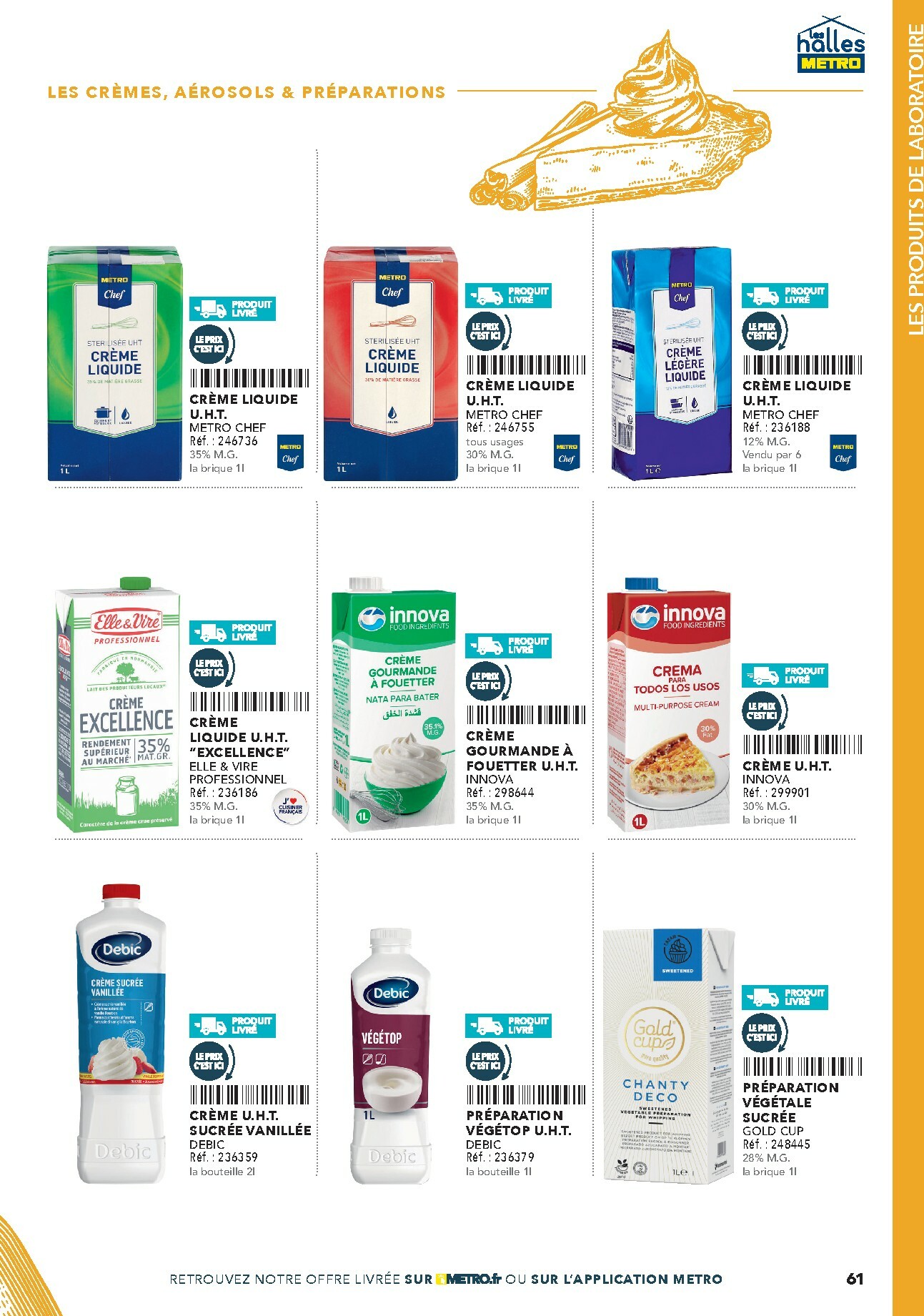 metro - Catalogue Metro - #Boulanger Pâtissiers valable du 07/02/2026 au 31/12/2026 - page: 61