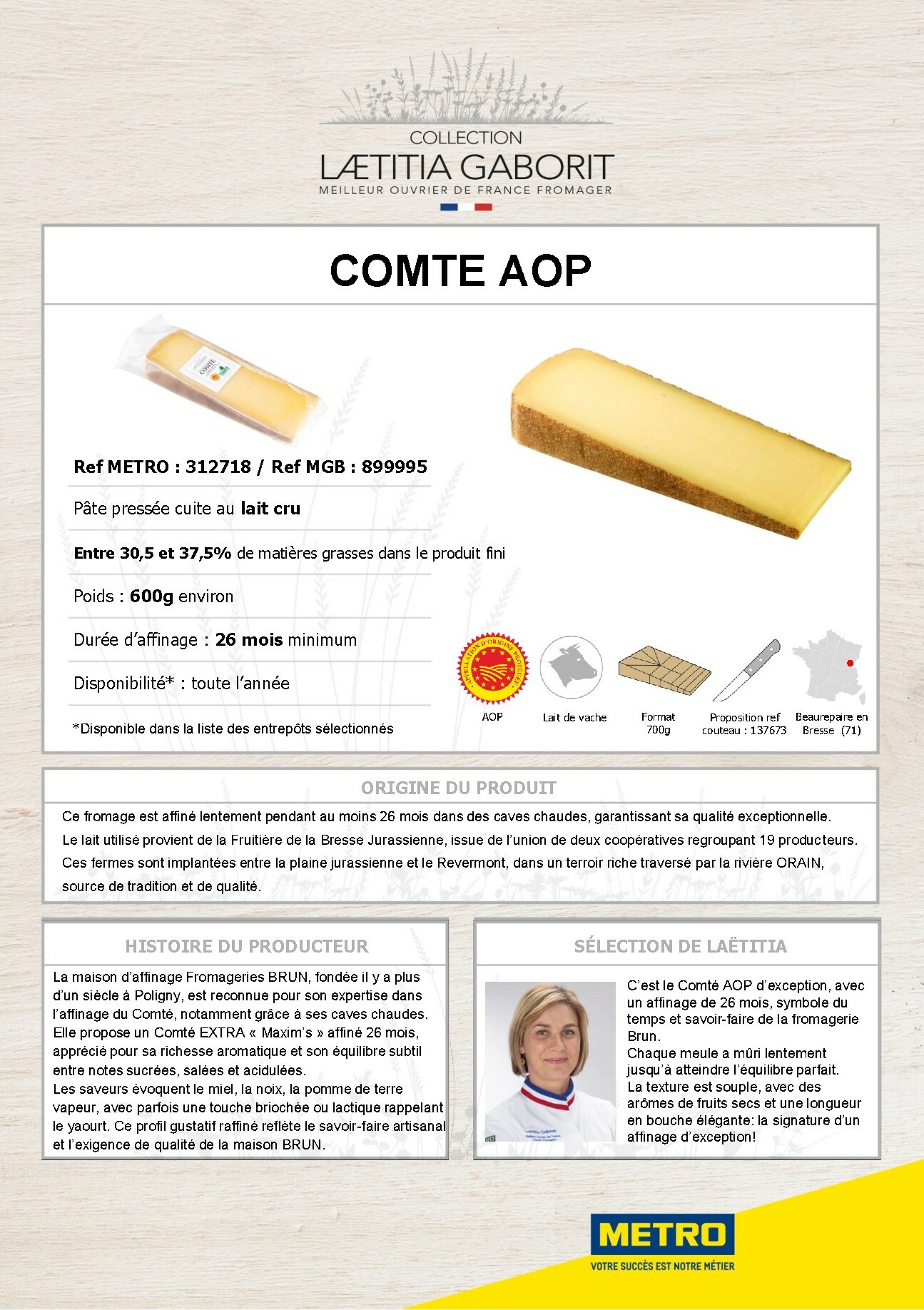 metro - Catalogue Metro - Collection Laetitia Gaborit valable du 01/01/2026 au 31/12/2026 - page: 19