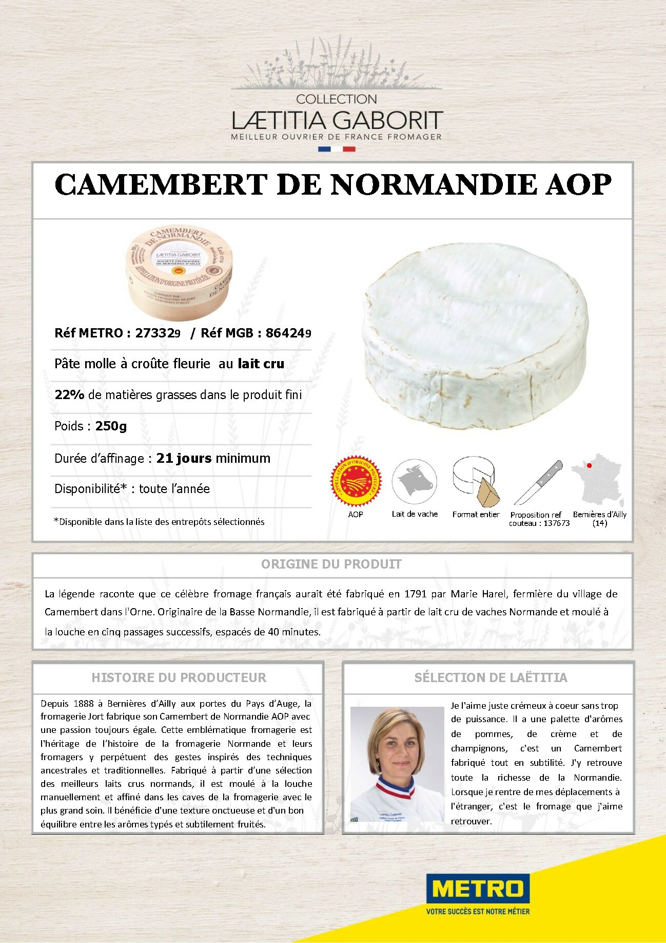 metro - Catalogue Metro - Collection Laetitia Gaborit valable du 01/01/2026 au 31/12/2026 - page: 2