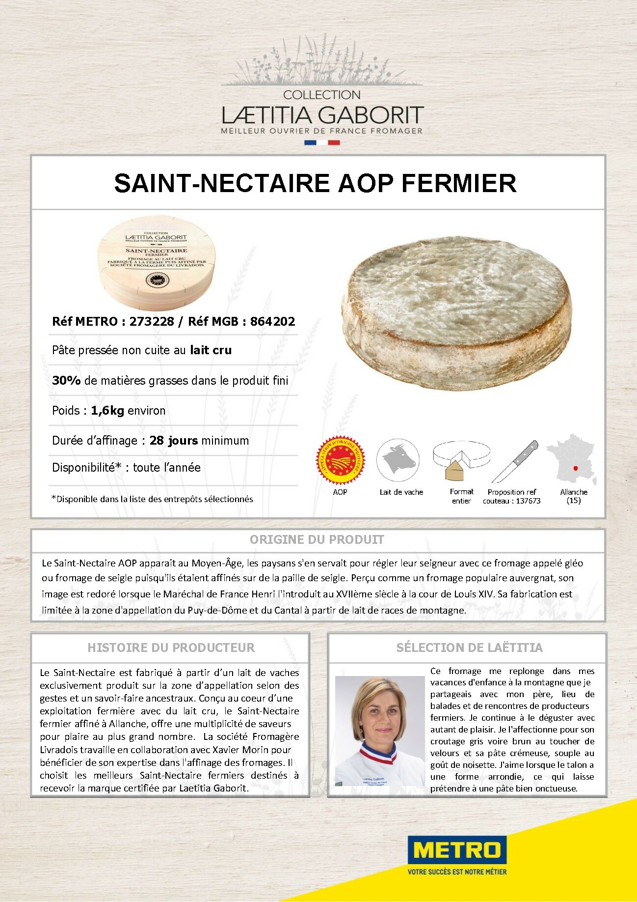 metro - Catalogue Metro - Collection Laetitia Gaborit valable du 01/01/2026 au 31/12/2026 - page: 7