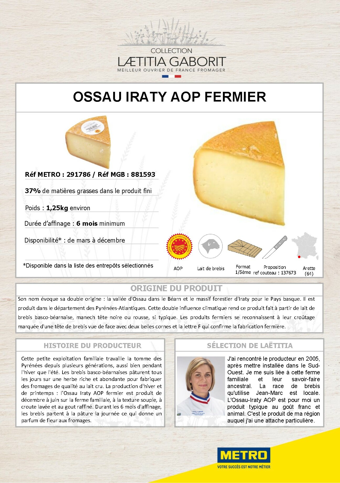 metro - Catalogue Metro - Collection Laetitia Gaborit valable du 01/01/2026 au 31/12/2026 - page: 17