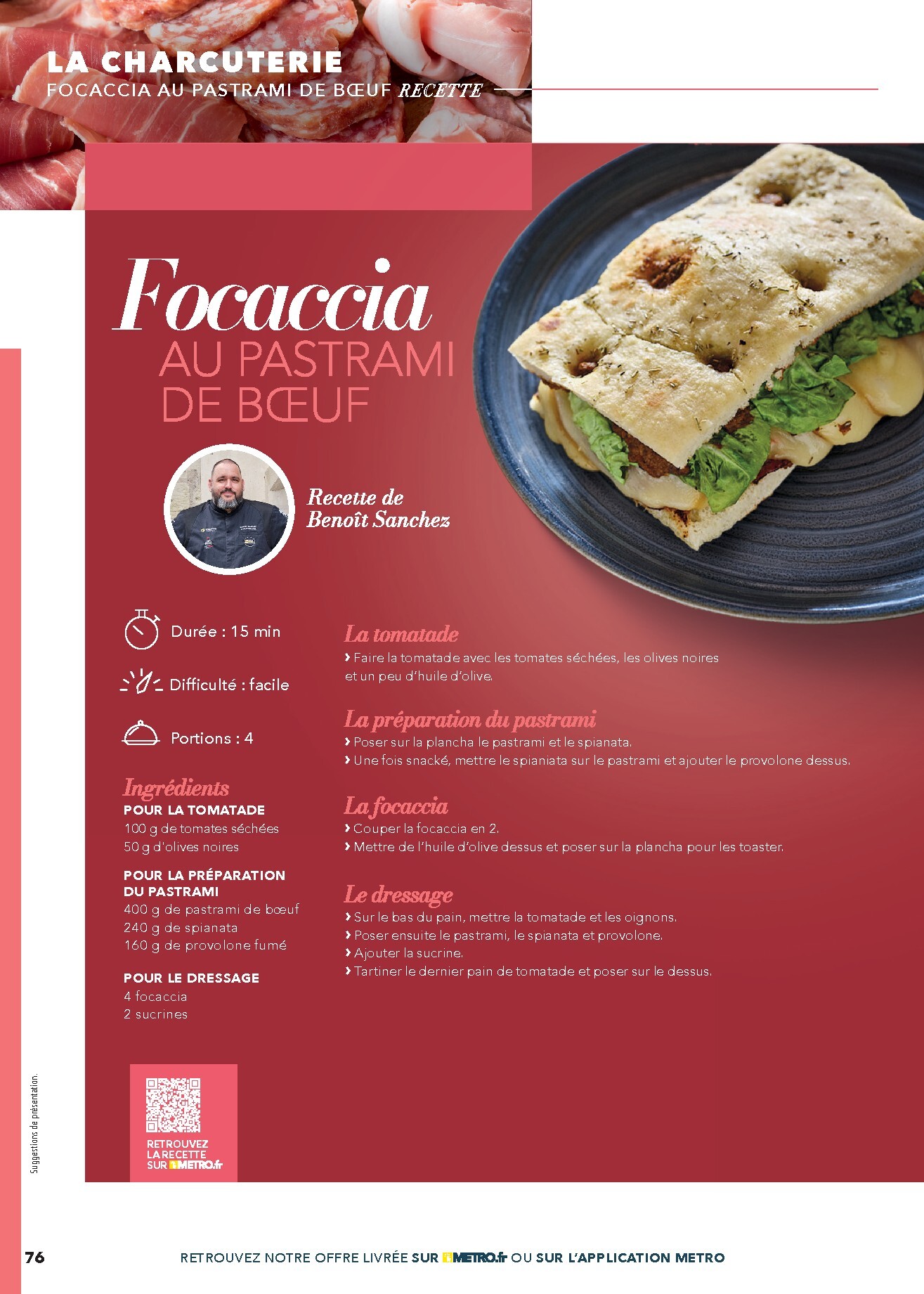 metro - Catalogue Metro - #Restauration rapide valable du 01/02/2026 au 30/06/2026 - page: 76