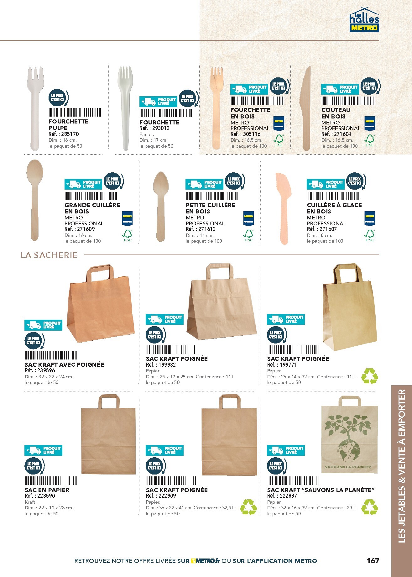 metro - Catalogue Metro - #Restauration rapide valable du 01/02/2026 au 30/06/2026 - page: 167