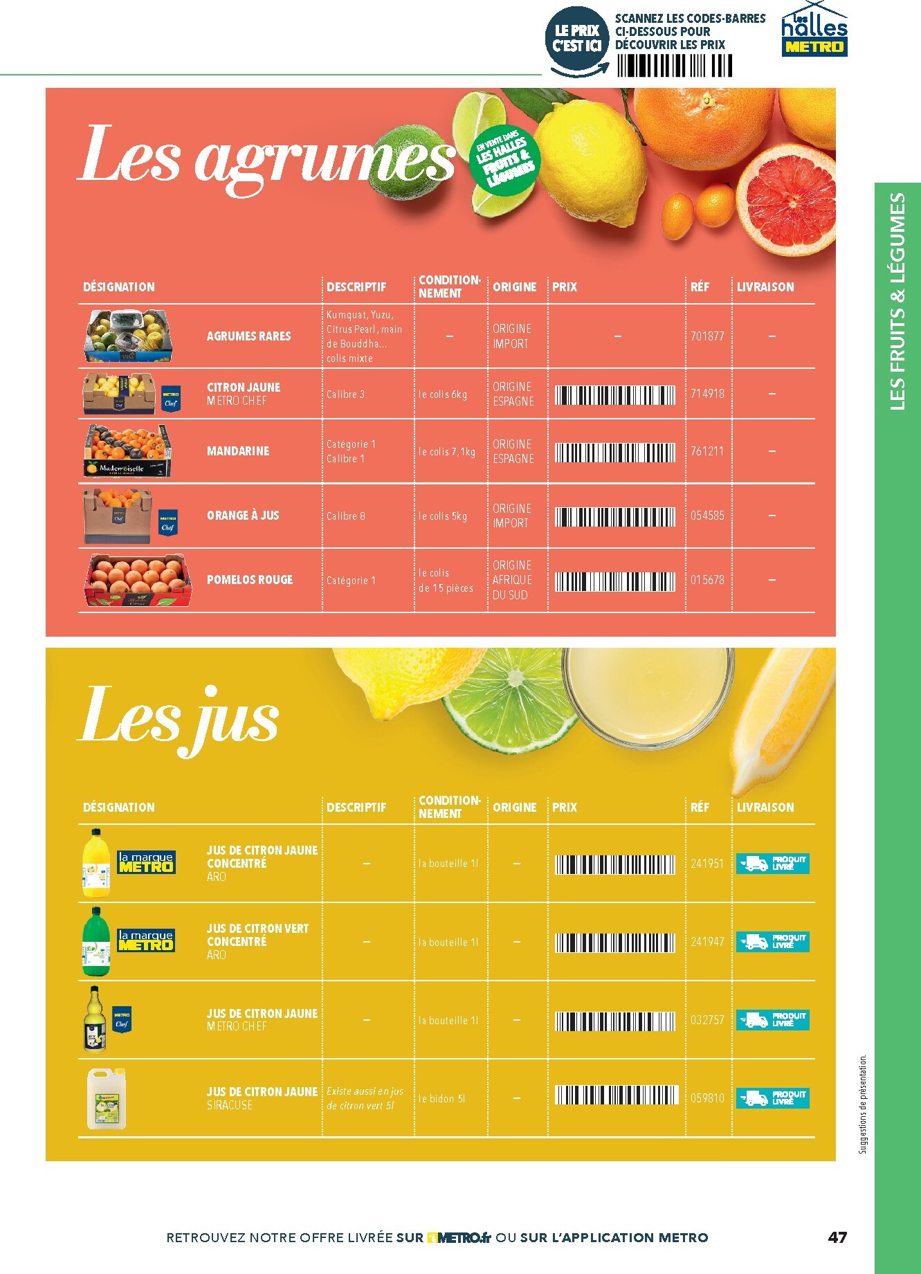 metro - Catalogue Metro - #Restauration rapide valable du 01/02/2026 au 30/06/2026 - page: 47
