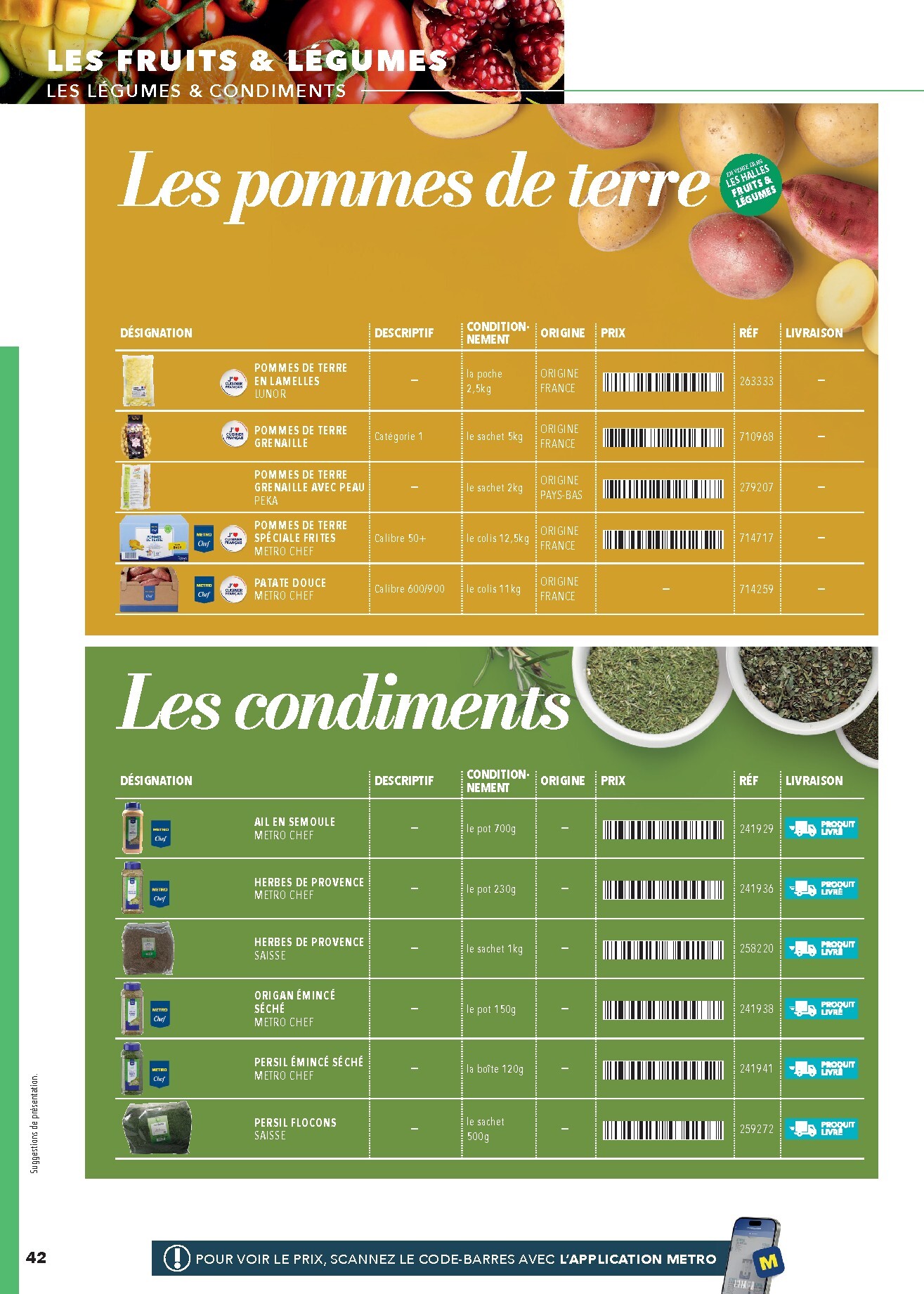 metro - Catalogue Metro - #Restauration rapide valable du 01/02/2026 au 30/06/2026 - page: 42