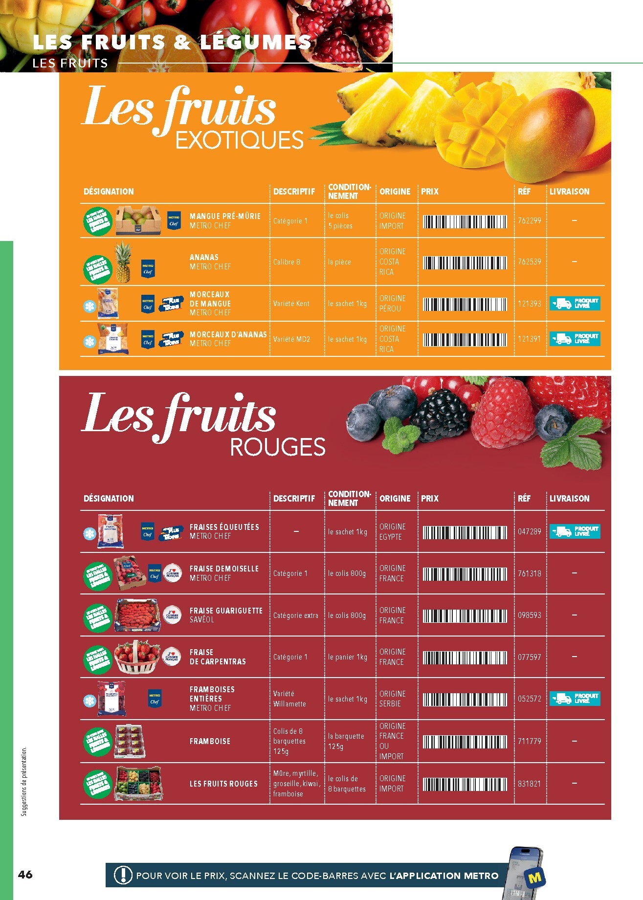 metro - Catalogue Metro - #Restauration rapide valable du 01/02/2026 au 30/06/2026 - page: 46