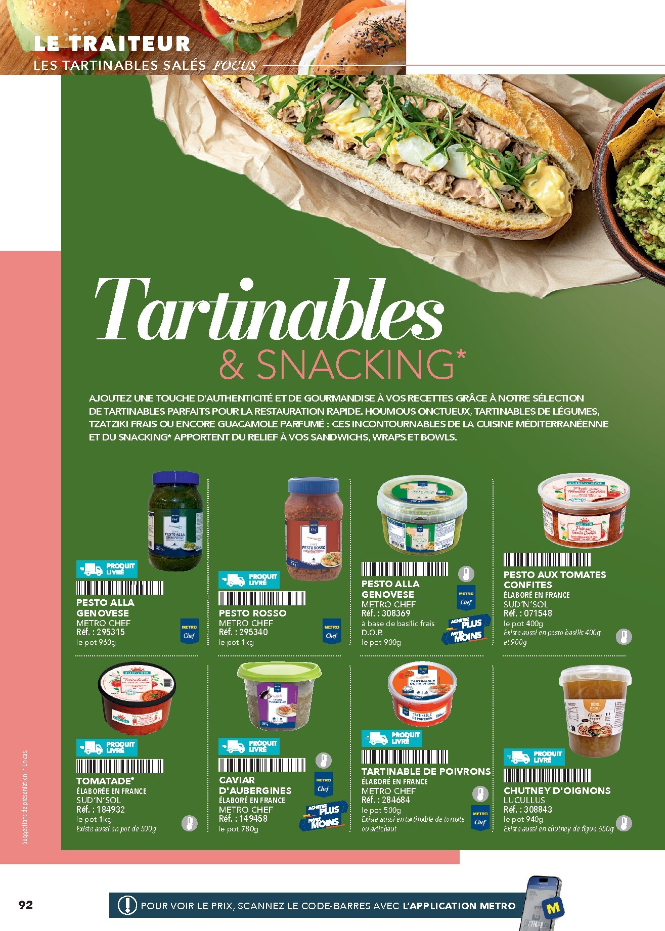 metro - Catalogue Metro - #Restauration rapide valable du 01/02/2026 au 30/06/2026 - page: 92