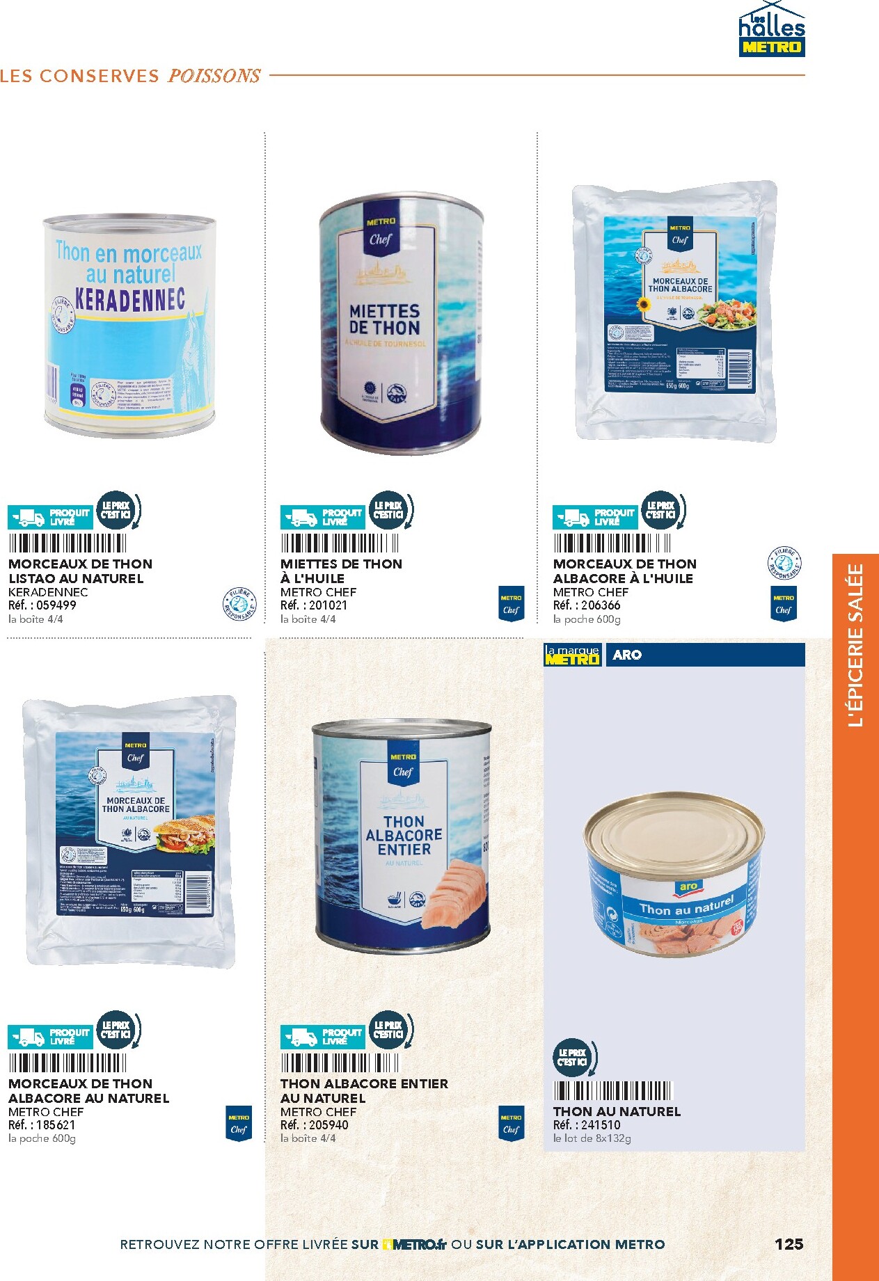metro - Catalogue Metro - #Restauration rapide valable du 01/02/2026 au 30/06/2026 - page: 125
