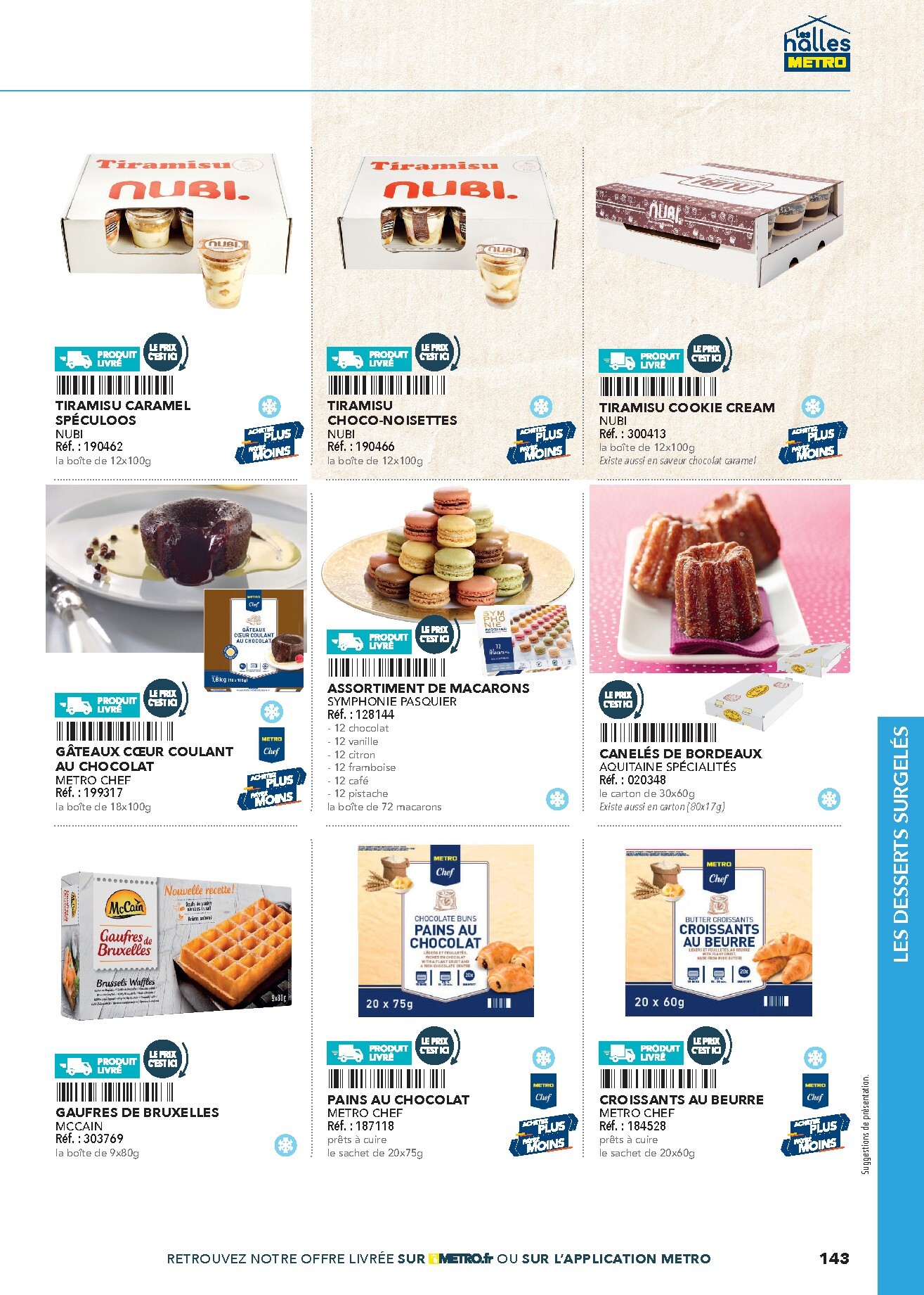 metro - Catalogue Metro - #Restauration rapide valable du 01/02/2026 au 30/06/2026 - page: 143