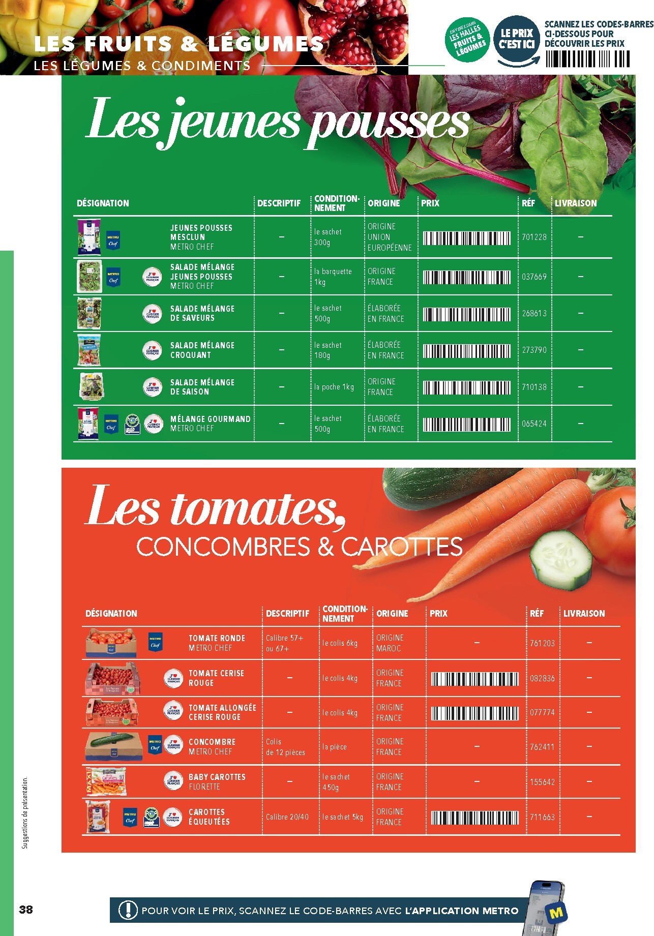 metro - Catalogue Metro - #Restauration rapide valable du 01/02/2026 au 30/06/2026 - page: 38