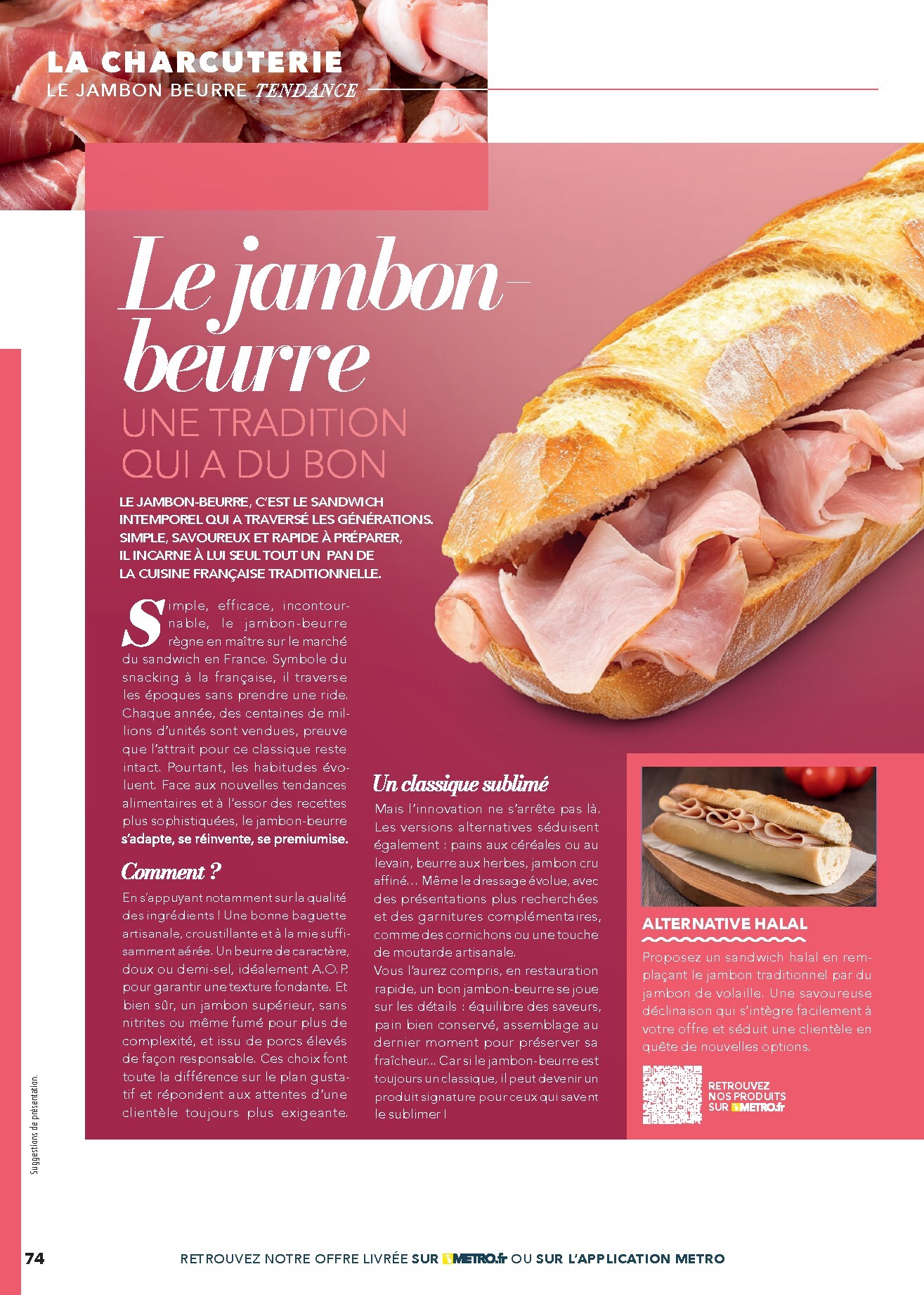 metro - Catalogue Metro - #Restauration rapide valable du 01/02/2026 au 30/06/2026 - page: 74