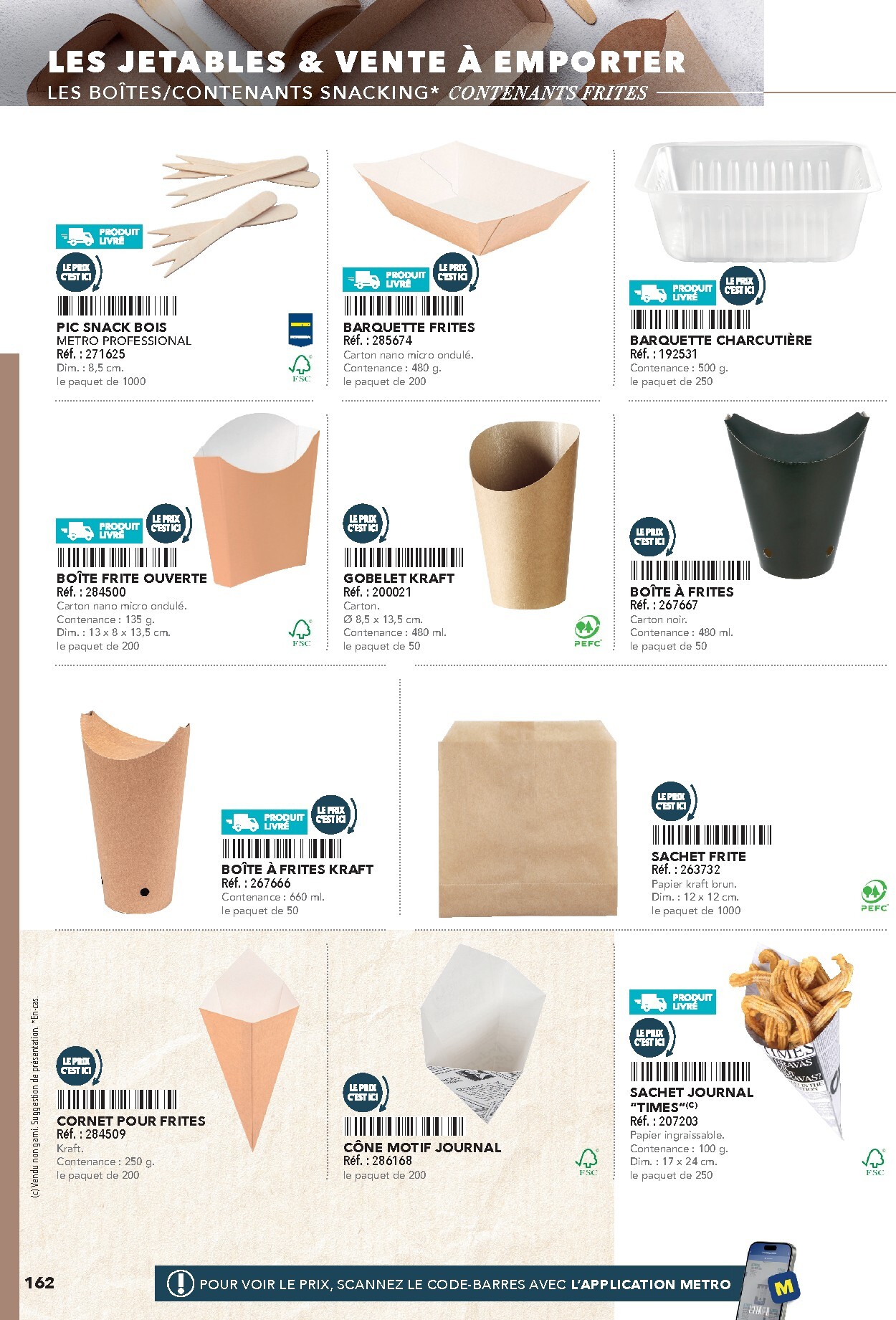 metro - Catalogue Metro - #Restauration rapide valable du 01/02/2026 au 30/06/2026 - page: 162