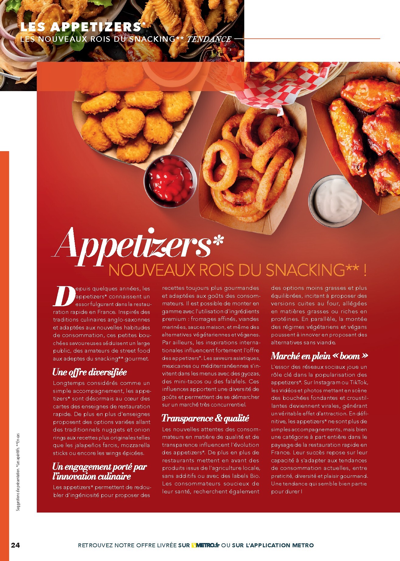 metro - Catalogue Metro - #Restauration rapide valable du 01/02/2026 au 30/06/2026 - page: 24
