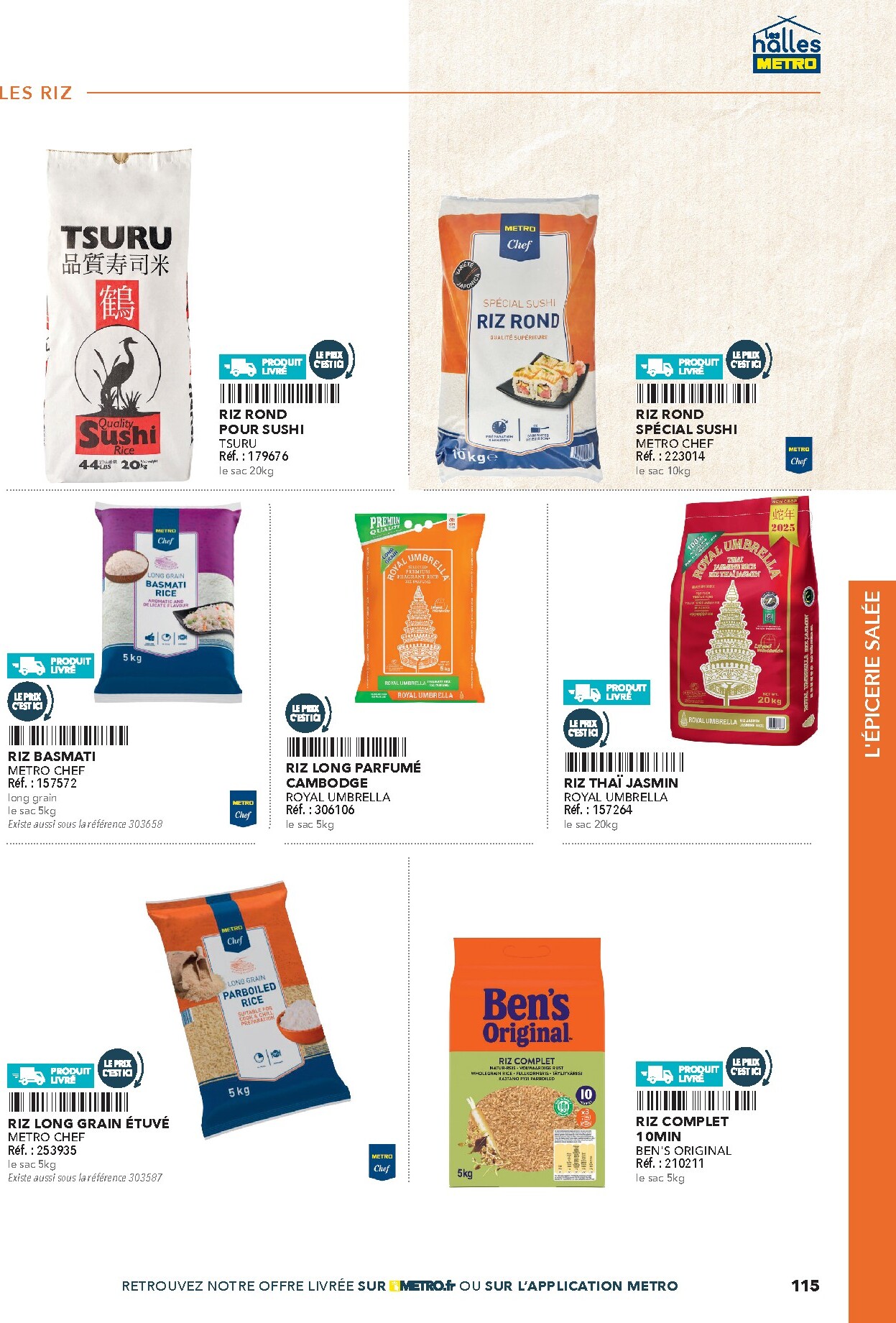 metro - Catalogue Metro - #Restauration rapide valable du 01/02/2026 au 30/06/2026 - page: 115