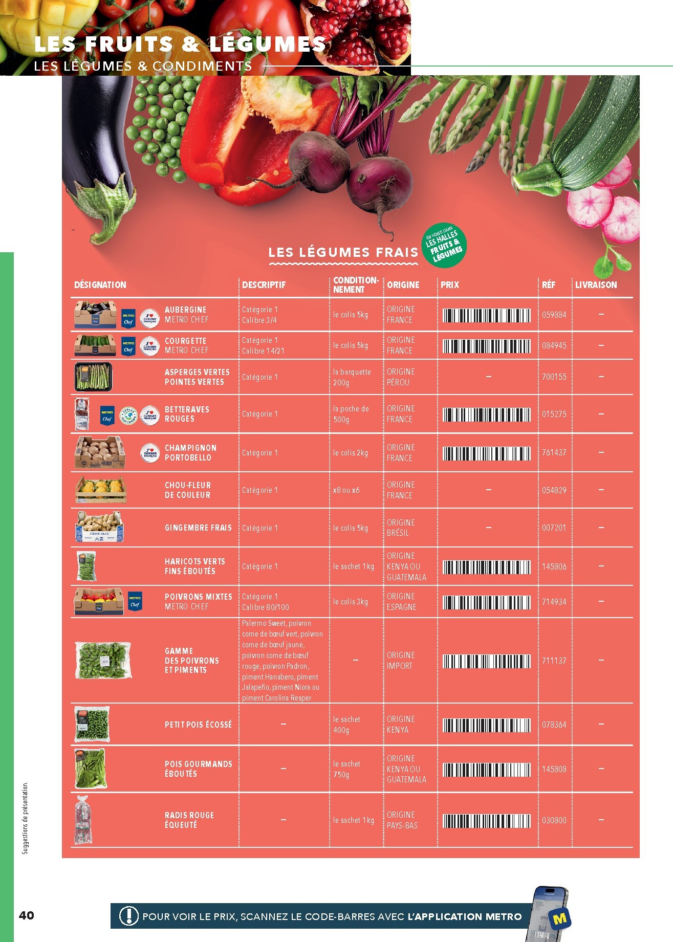 metro - Catalogue Metro - #Restauration rapide valable du 01/02/2026 au 30/06/2026 - page: 40