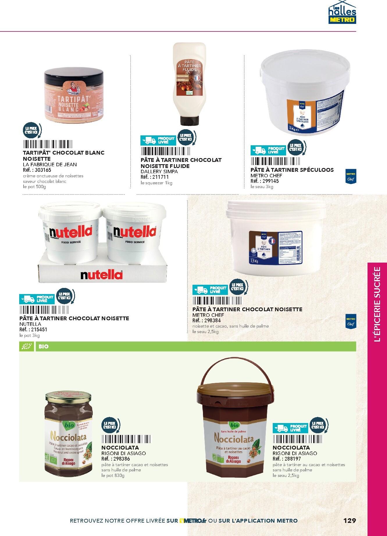metro - Catalogue Metro - #Restauration rapide valable du 01/02/2026 au 30/06/2026 - page: 129