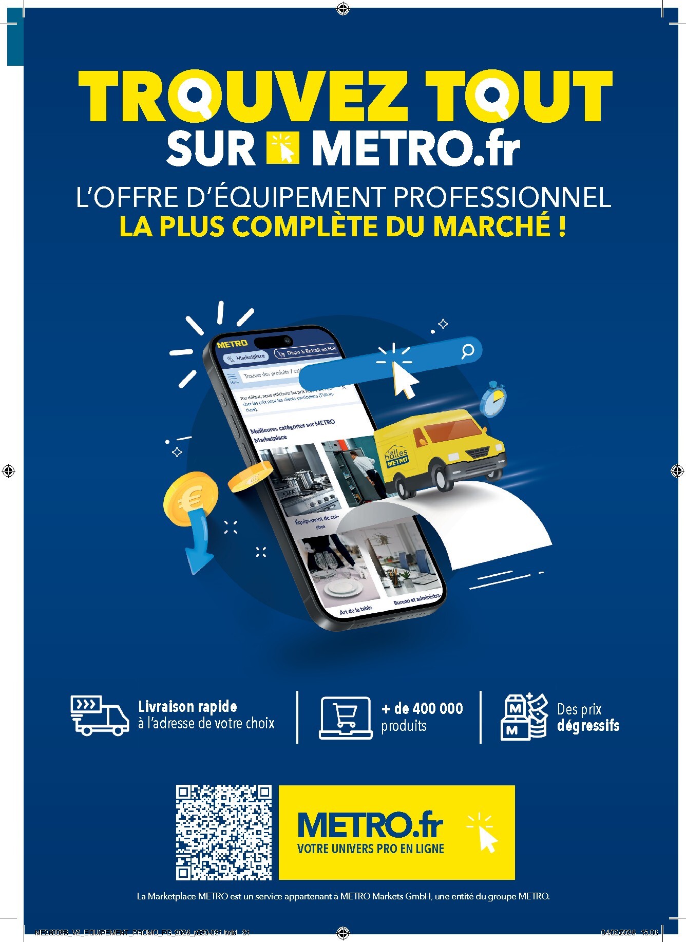 metro - Catalogue Metro - Offres Prix & Promos Equipement valable du 26/02/2026 au 25/03/2026 - page: 31