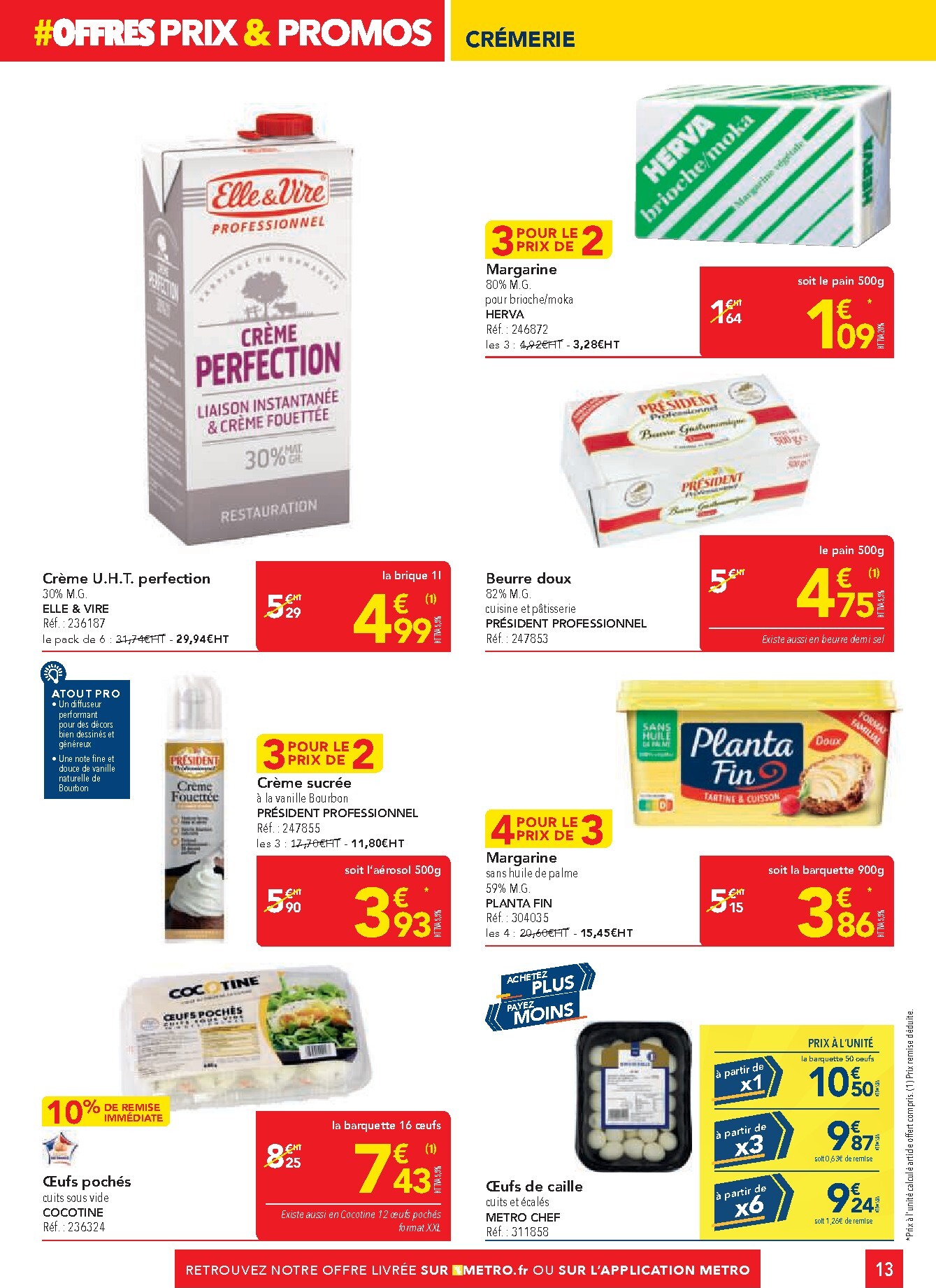 metro - Catalogue Metro - Offres Prix & Promos Restauration valable du 26/02/2026 au 25/03/2026 - page: 13