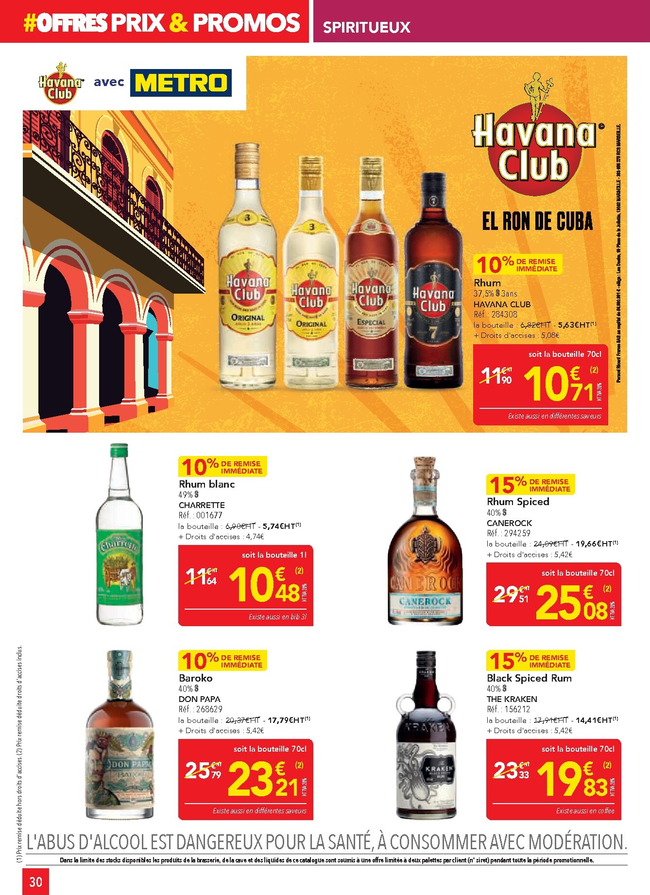 metro - Catalogue Metro - Offres Prix & Promos Restauration valable du 26/02/2026 au 25/03/2026 - page: 30