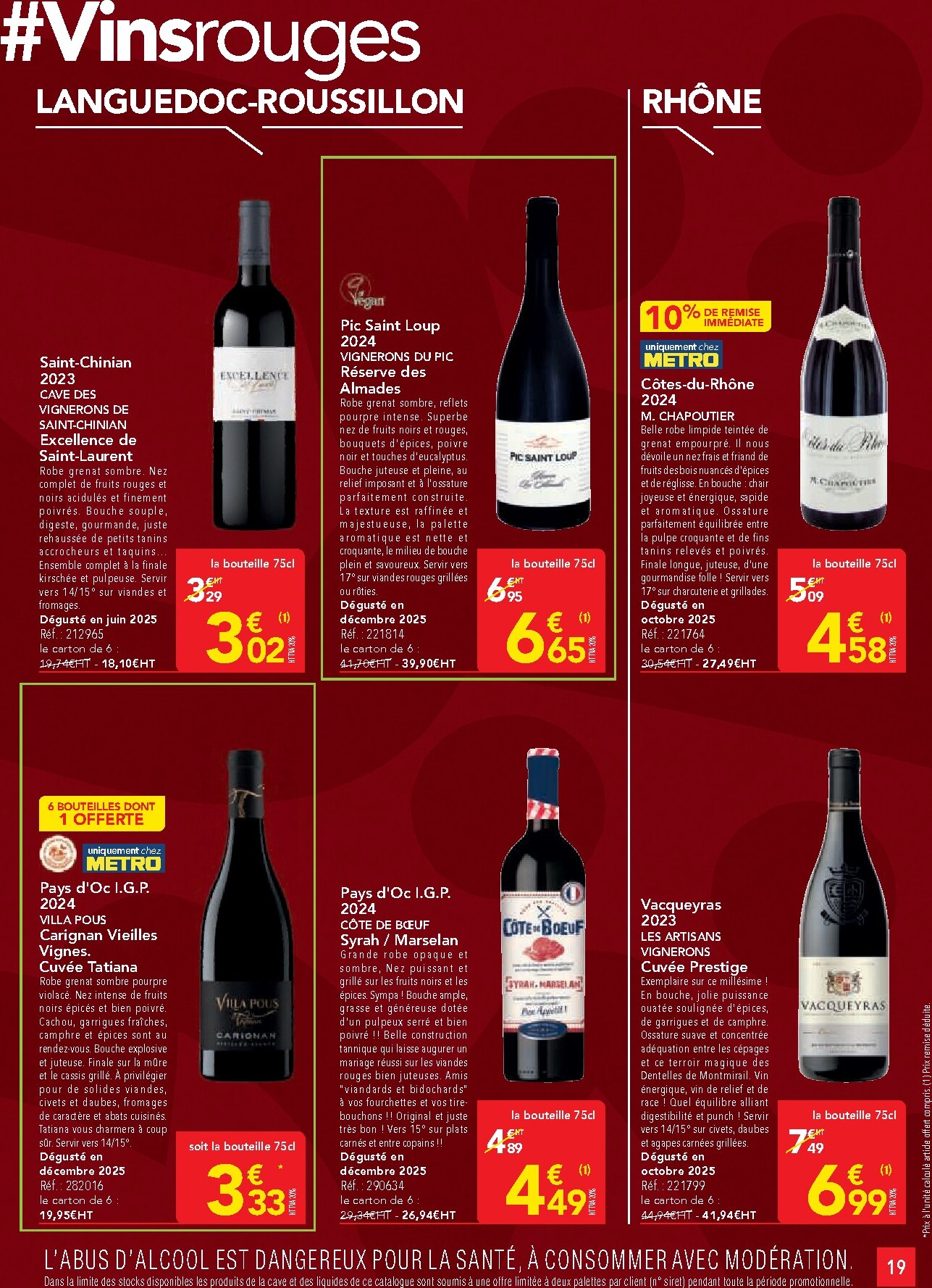 metro - Catalogue Metro - Offres Prix & Promos Restauration valable du 26/02/2026 au 25/03/2026 - page: 19