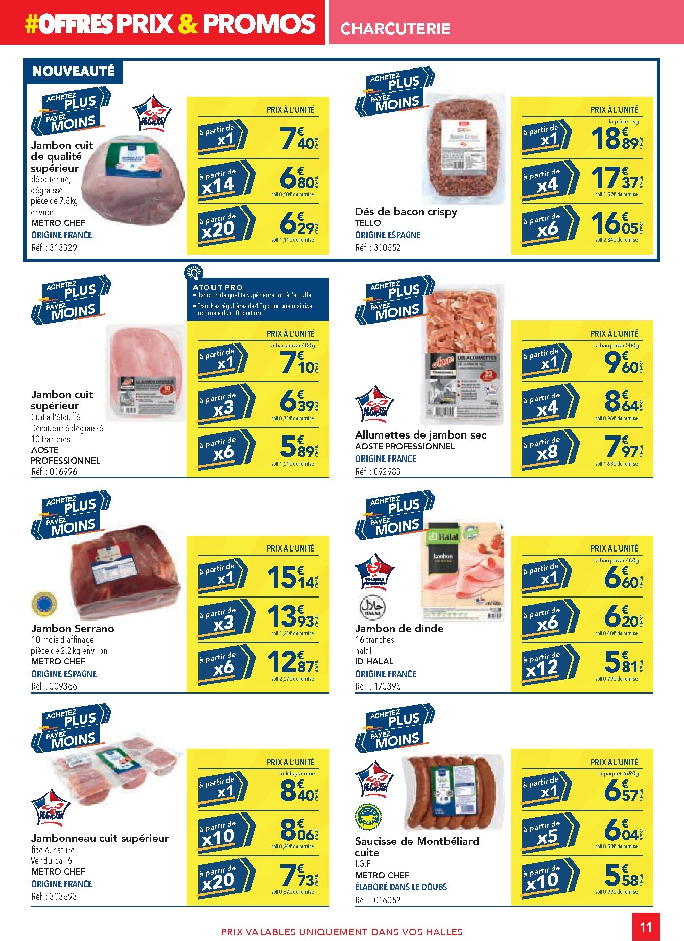 metro - Catalogue Metro - Offres Prix & Promos Restauration valable du 26/02/2026 au 25/03/2026 - page: 11