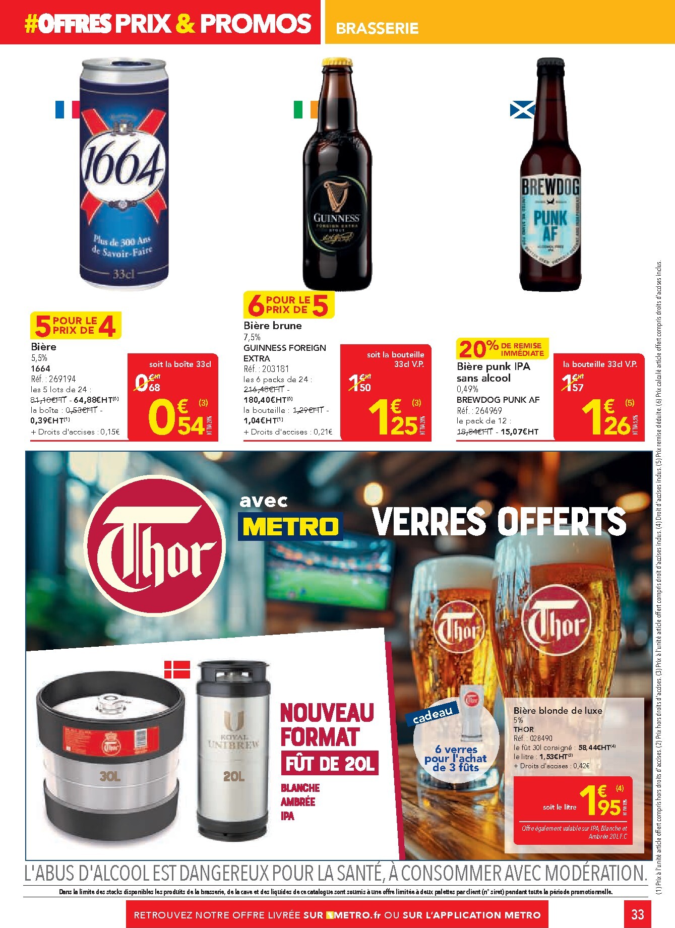 metro - Catalogue Metro - Offres Prix & Promos Restauration valable du 26/02/2026 au 25/03/2026 - page: 33