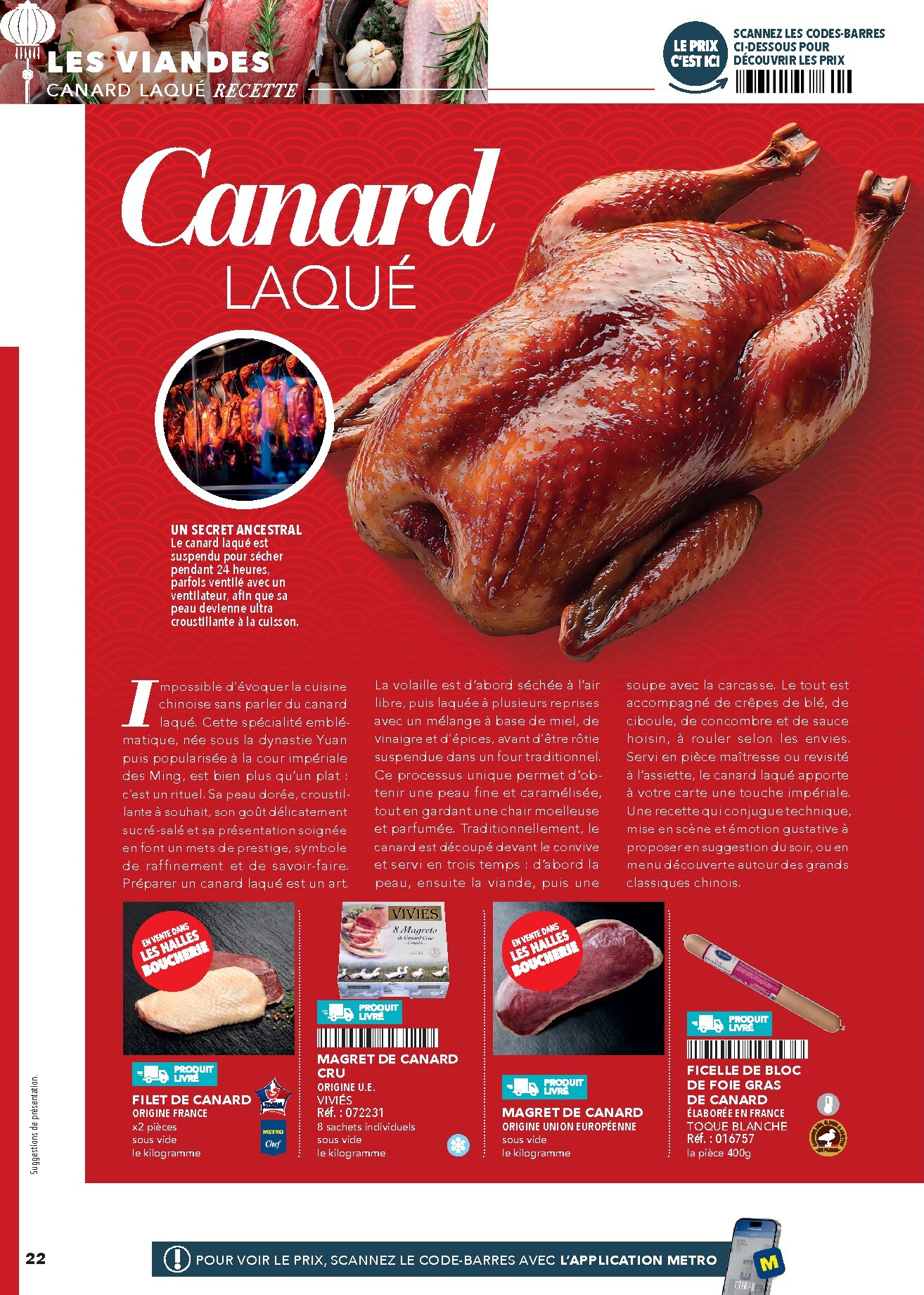 metro - Current Metro - #Restauration asiatique leaflet valid from du mercredi 08/04/2026 to de jeudi 31/12/2026 - page: 22