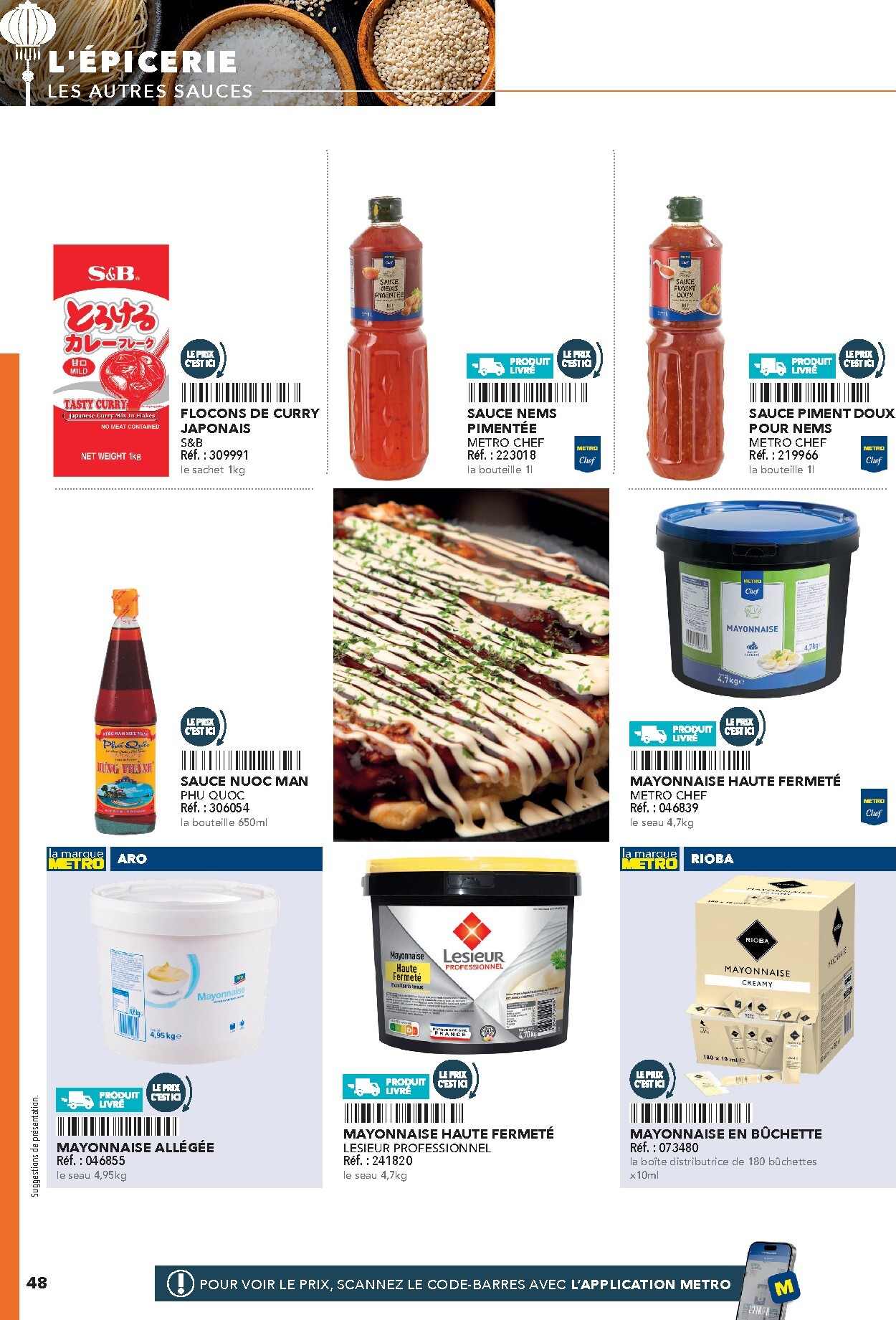 metro - Current Metro - #Restauration asiatique leaflet valid from du mercredi 08/04/2026 to de jeudi 31/12/2026 - page: 48